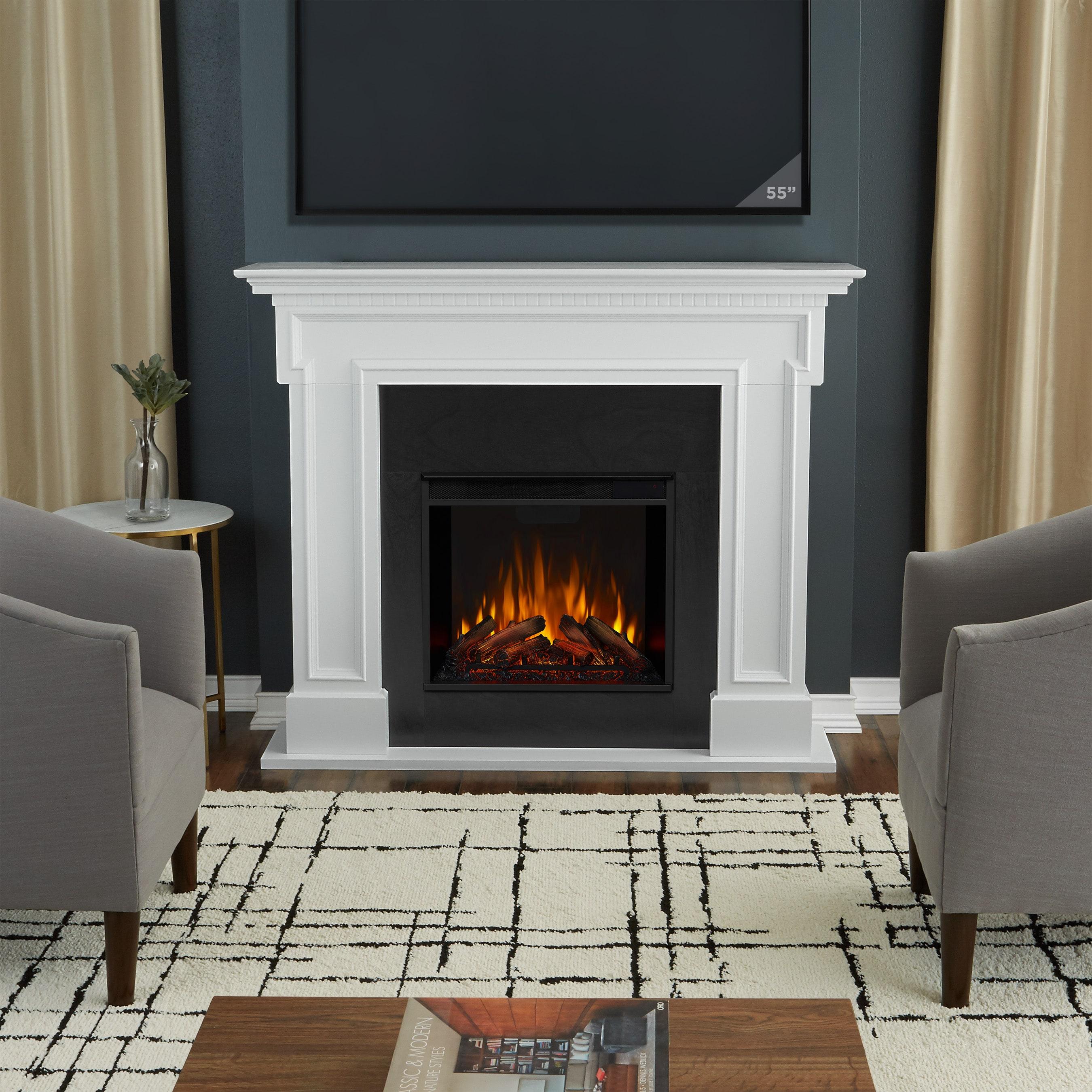 Thayer 54" Electric Fireplace by Real Flame