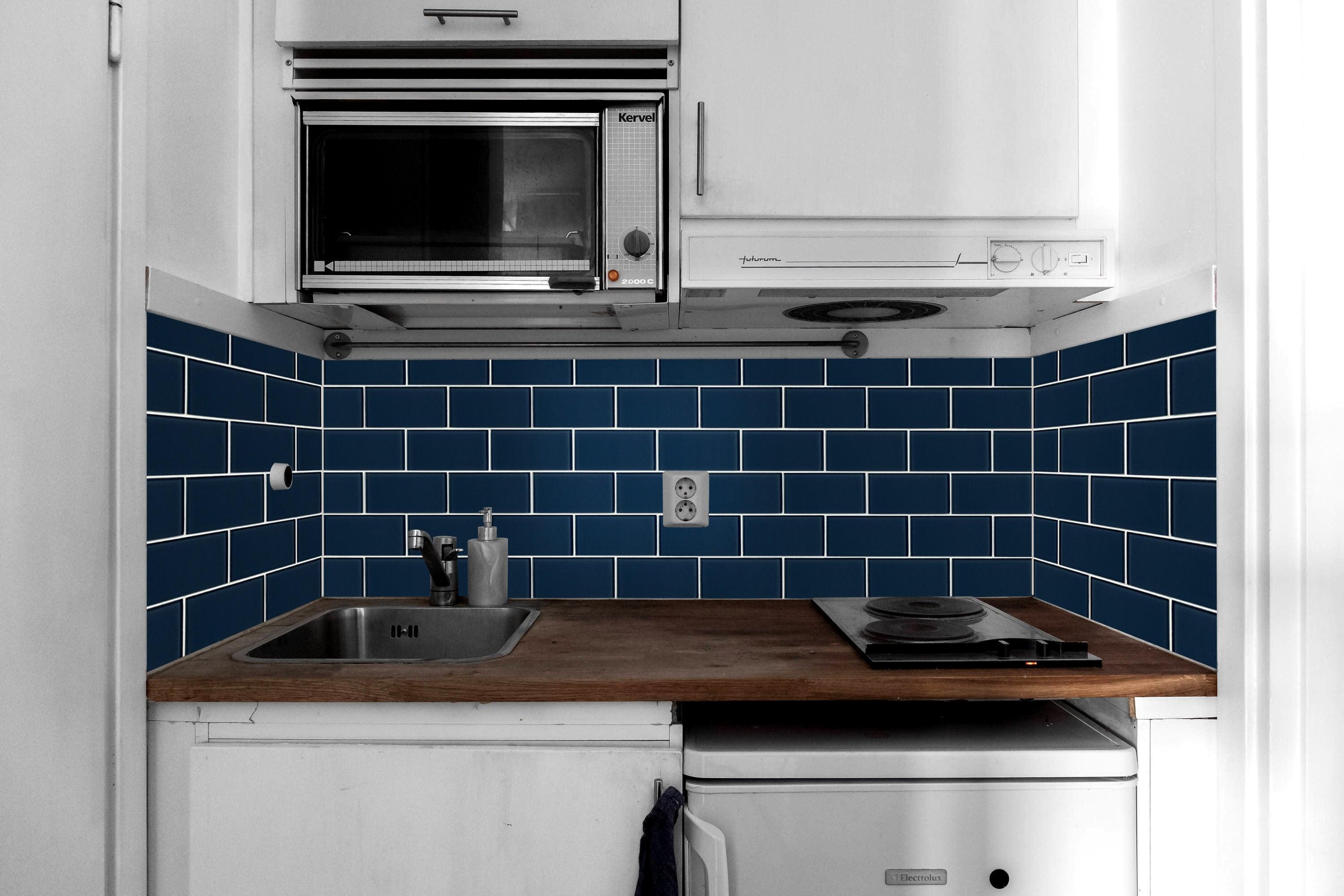 Premium 3" x 6" Straight Edge Glass Mosaic Subway Tile