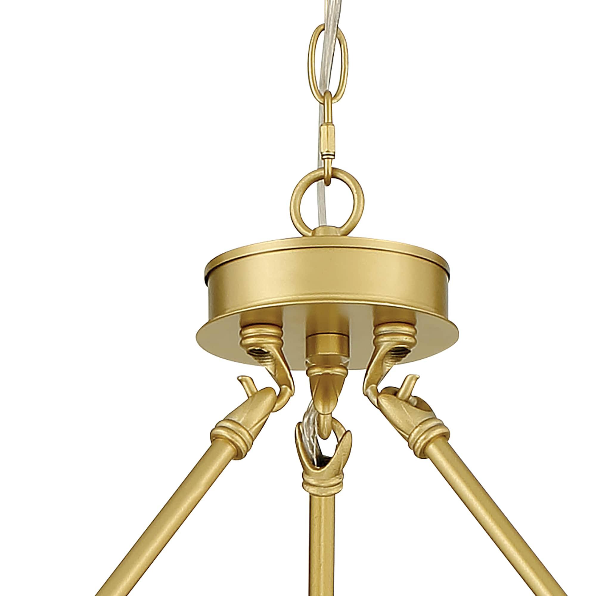 ACROMA  24 Light Modern Farmhouse Wagon Wheel Chandelier-UL Certified Satin Brass