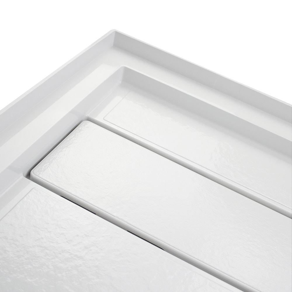 Transolid FLU6032L-31 60'' W 32'' D Rectangular Single Shower Base
