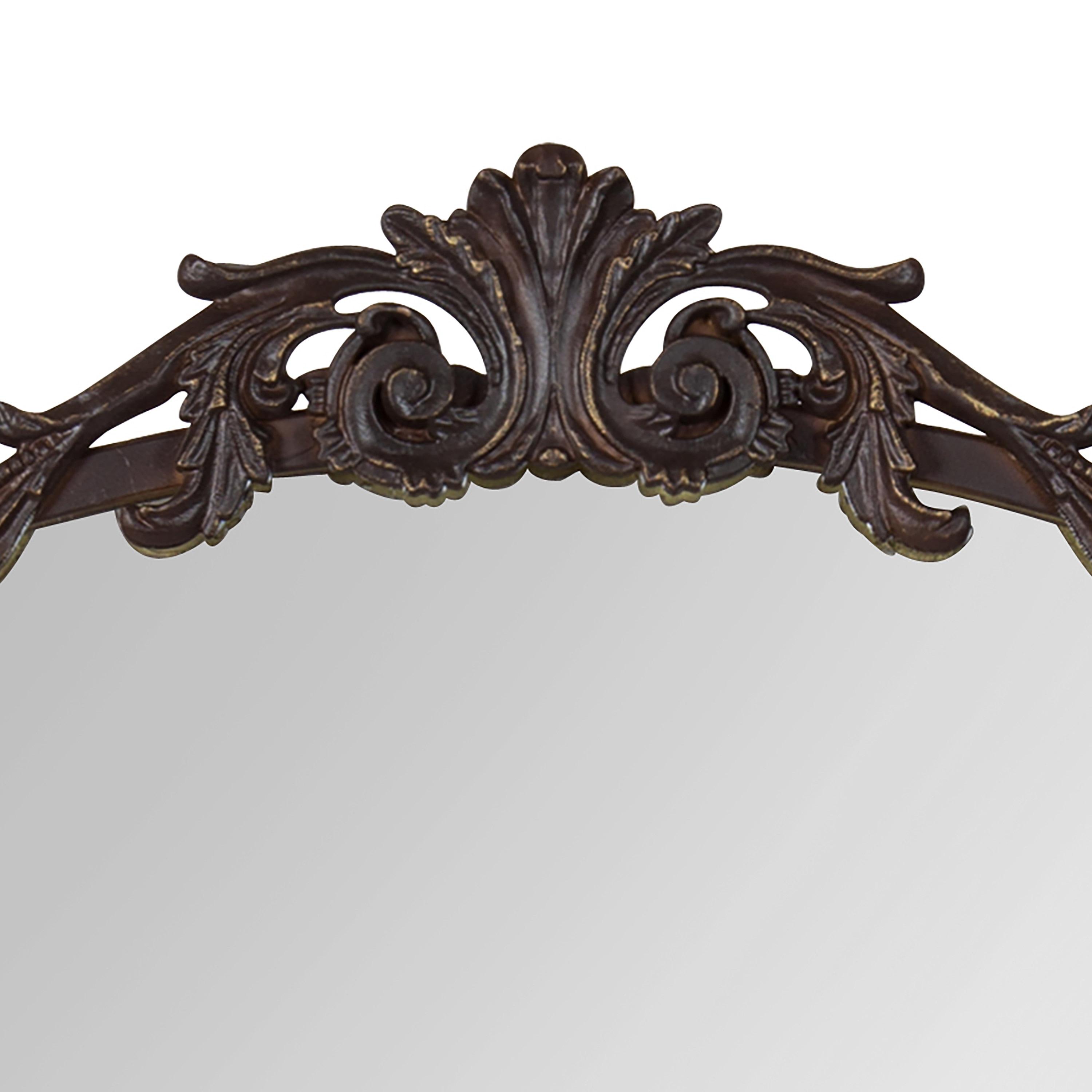 19" x 30.7" Arendahl Traditional Arch Decorative Wall Mirror Bronze - Kate & Laurel All Things Decor