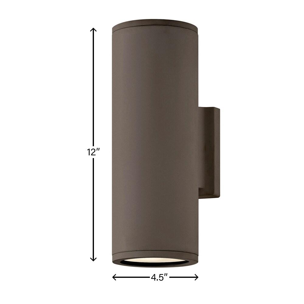 Silo 2 - Bulb 12" H Outdoor Armed Sconce