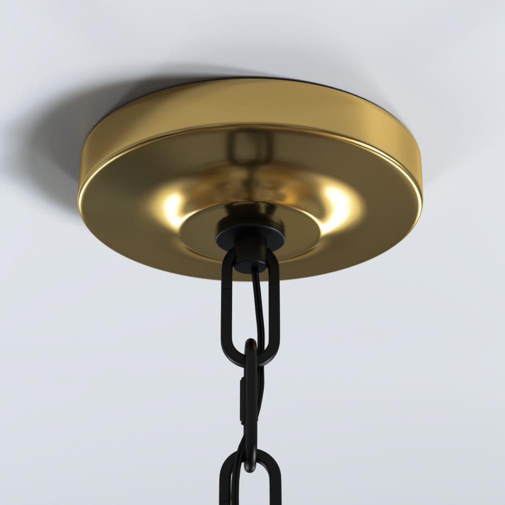 50329-FBSB-Craftmade Lighting-Randolph - 9 Light Chandelier In Transitional/Modern and Contemporary Style-27 Inches Tall and 26 Inches Wide-Flat