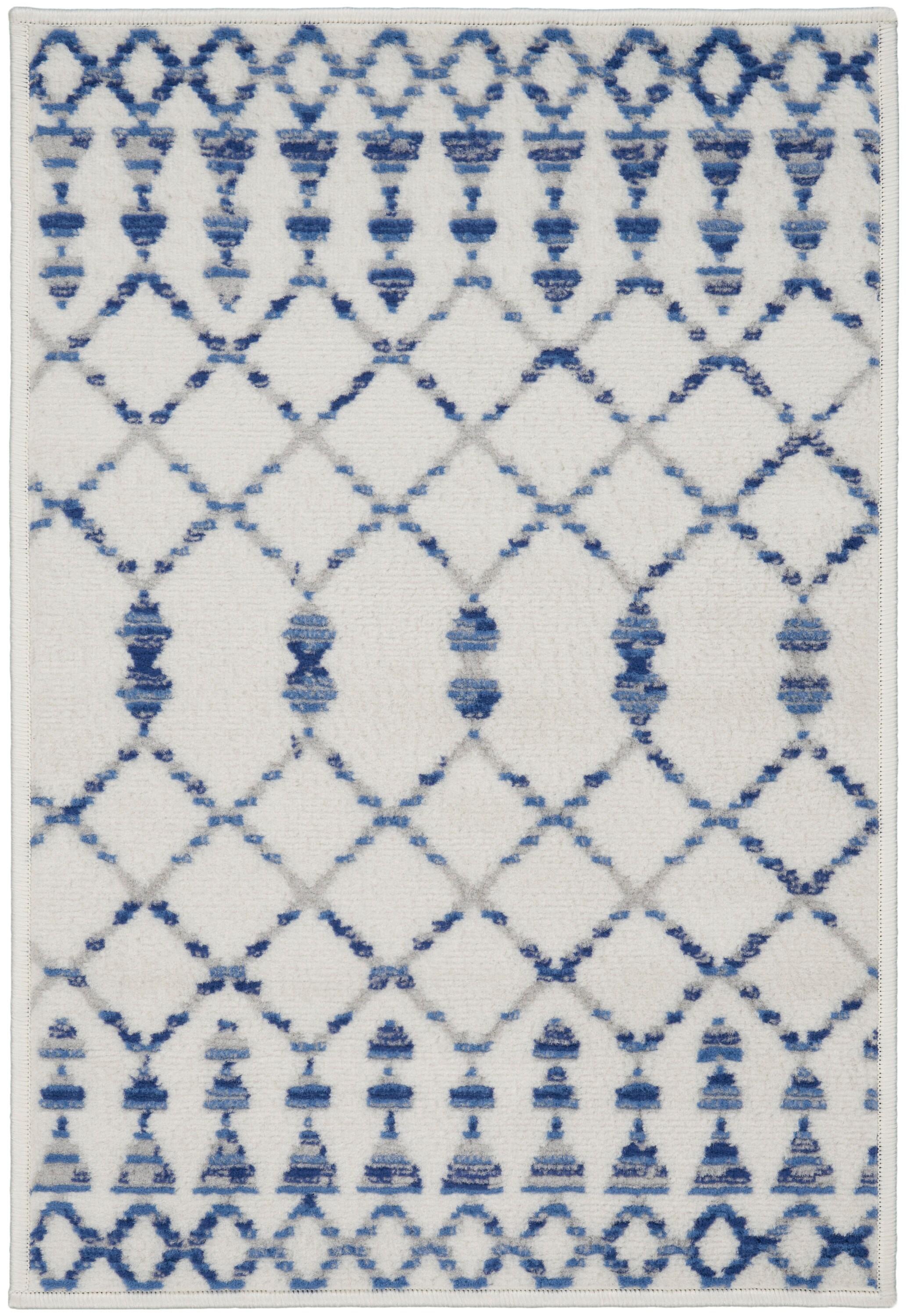 Nourison Whimsicle WHS02 Indoor only Area Rug - Ivory 2' x 3'