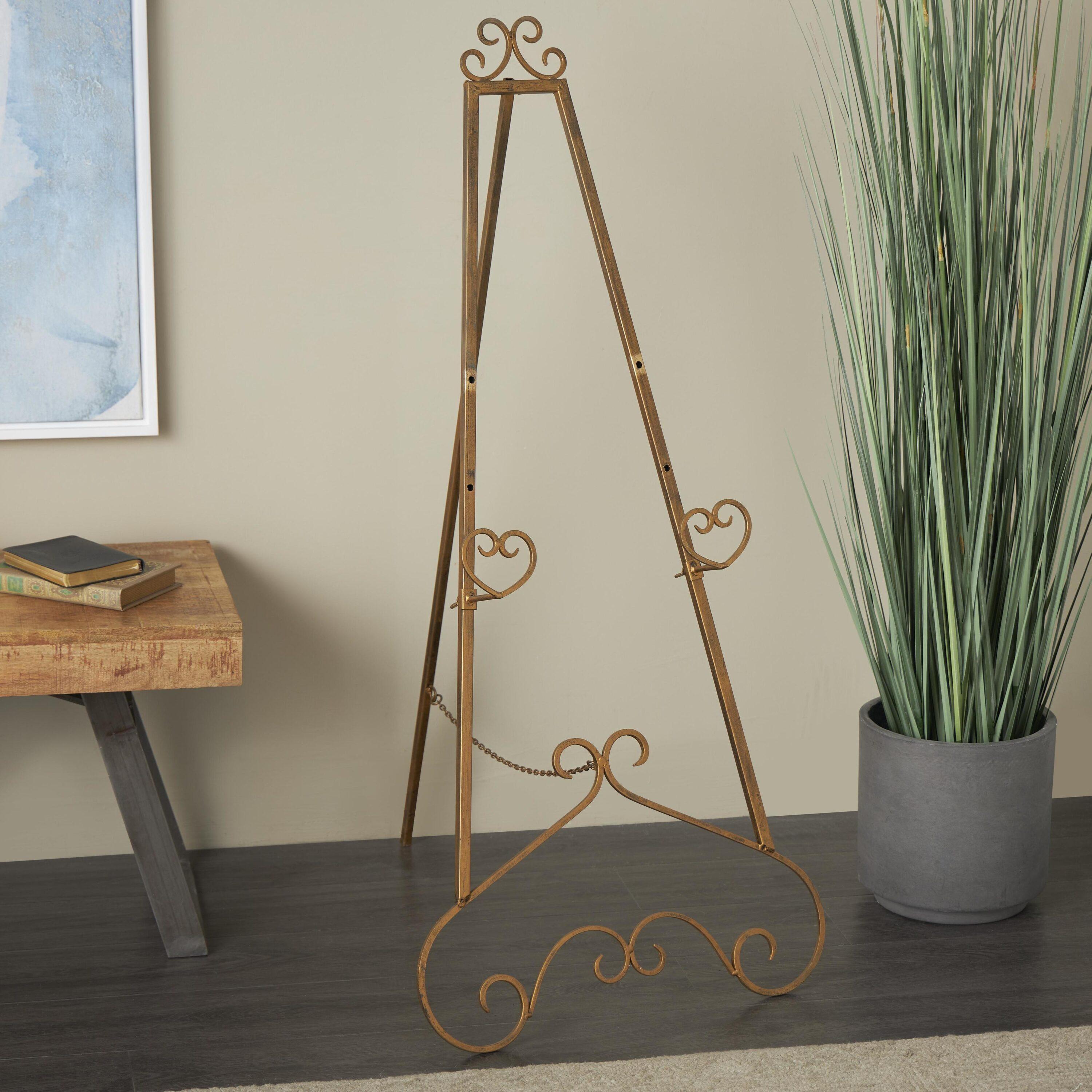 Cole & Grey Cole & Grey Adjustable Metal Tripod Easel