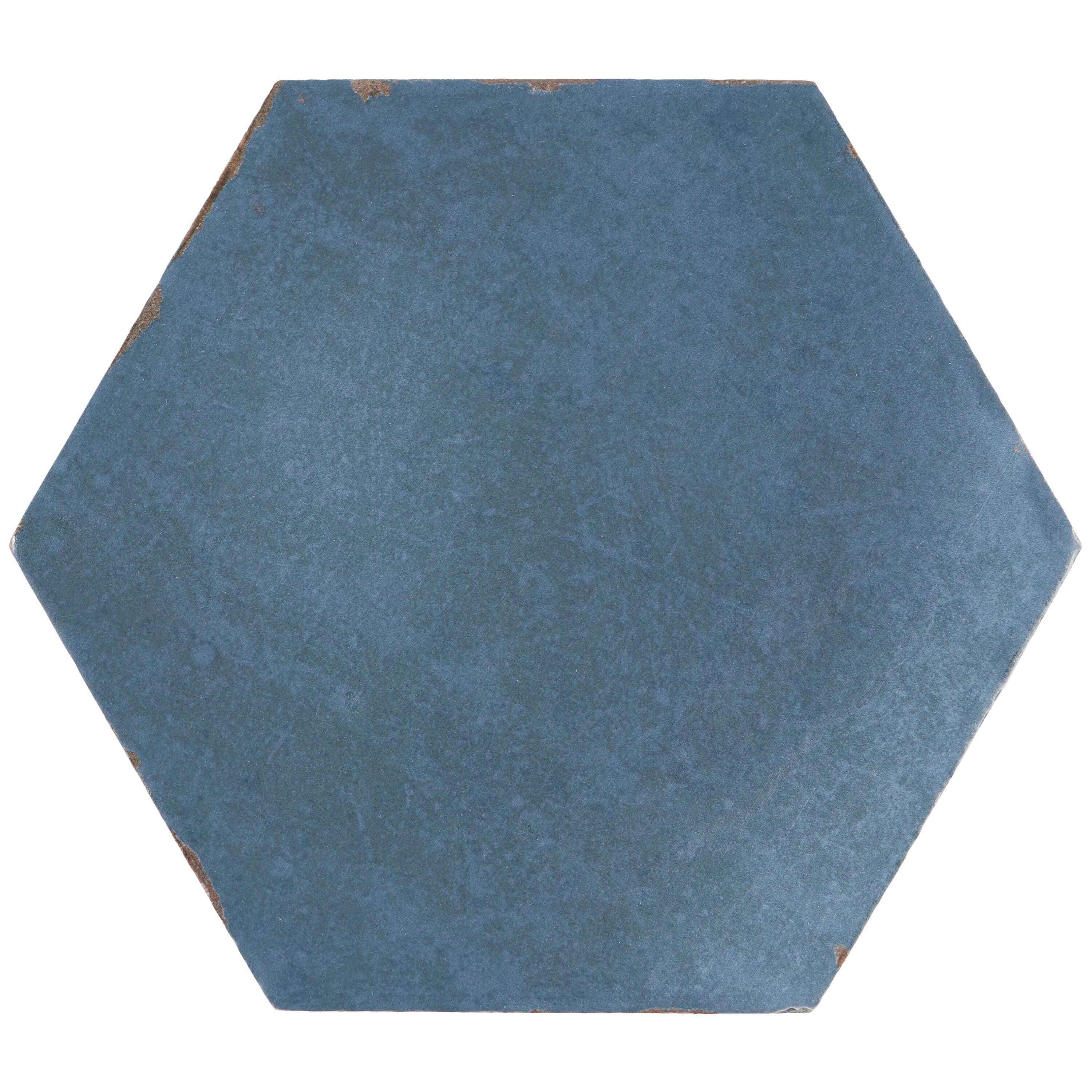 Bond Tile Palo Alto Hex 6" Hexagon Handmade Look Porcelain Floor and Wall Tile (5.38 Sq. Ft. / Case)