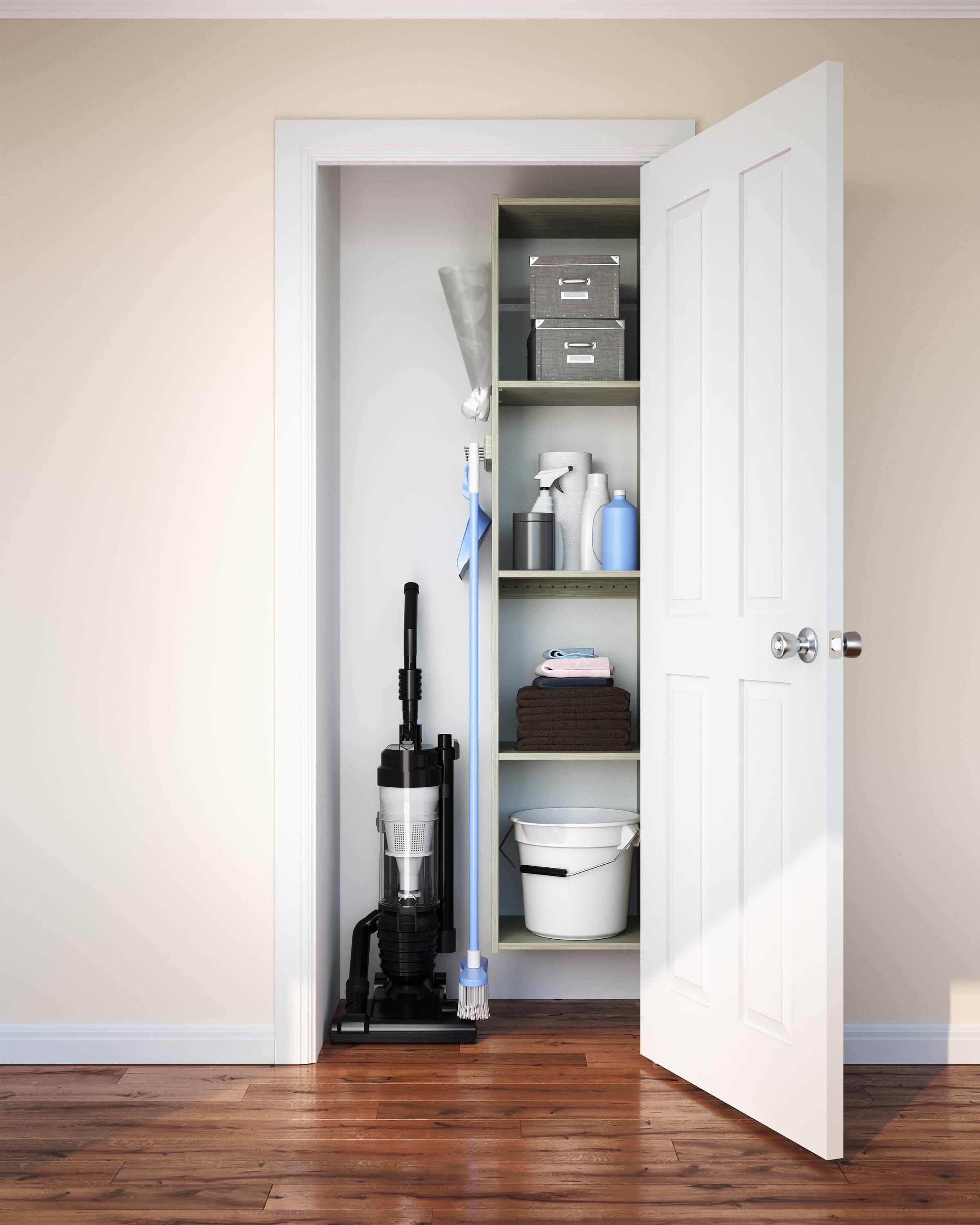 Dotted Line™ 15" W Closet System Starter Kit