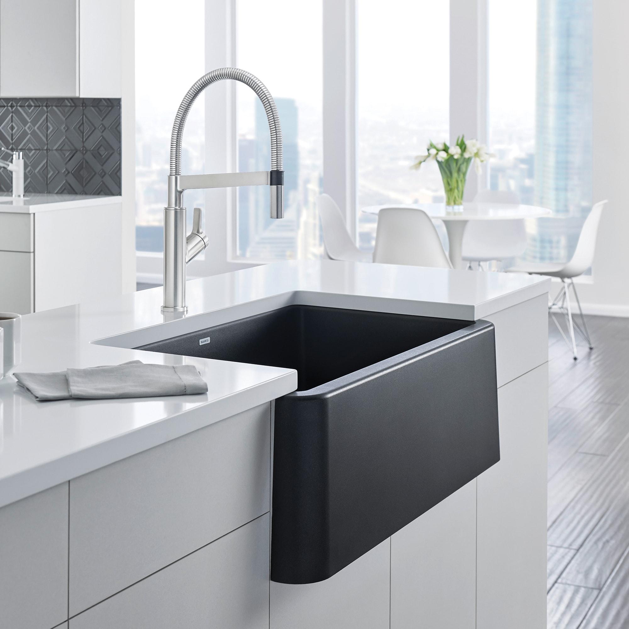 Ikon SILGRANIT 33" L x 19" W Farmhouse Sink