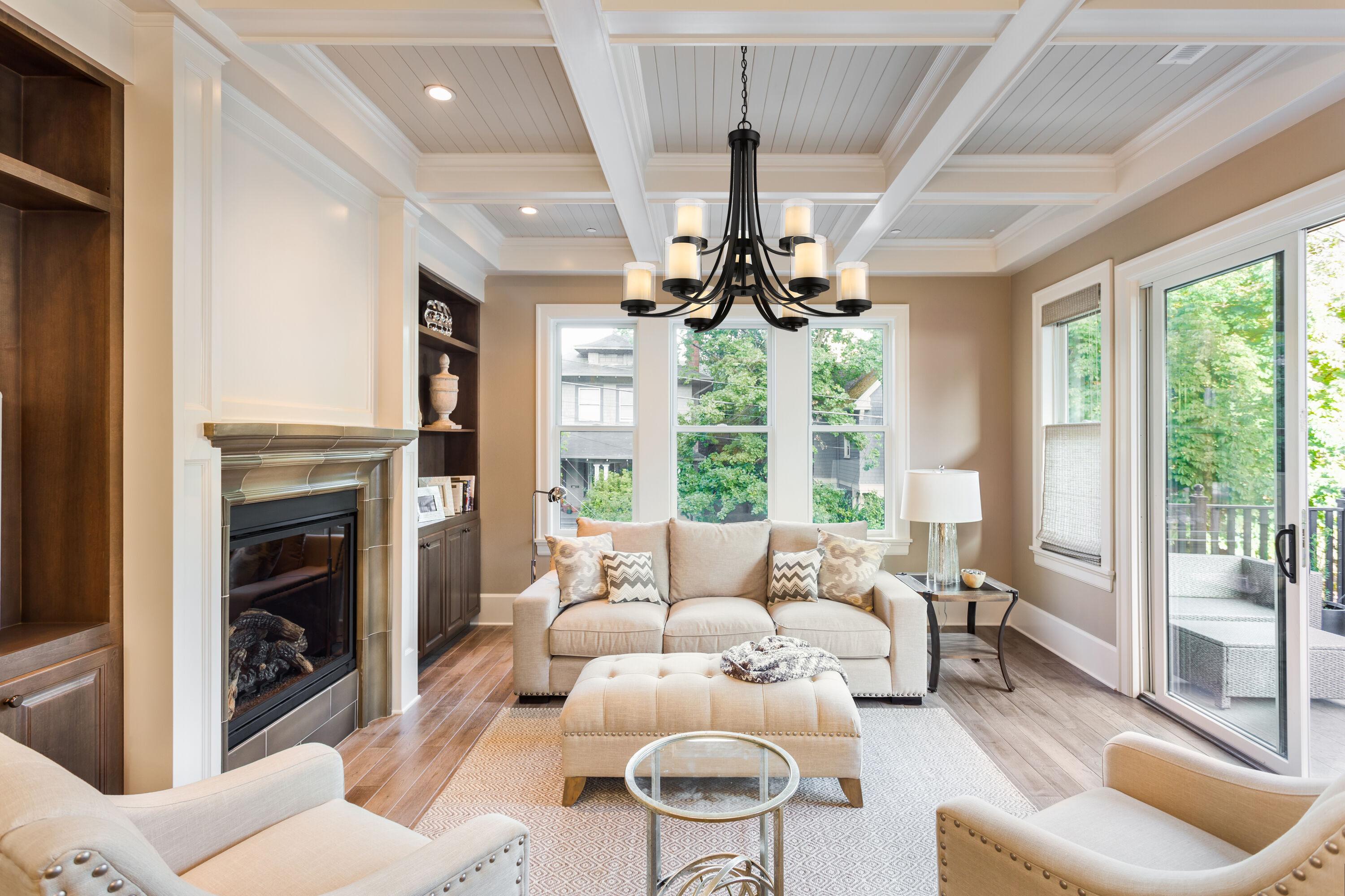 Z-Lite Willow 9 - Light Chandelier in  Matte Black