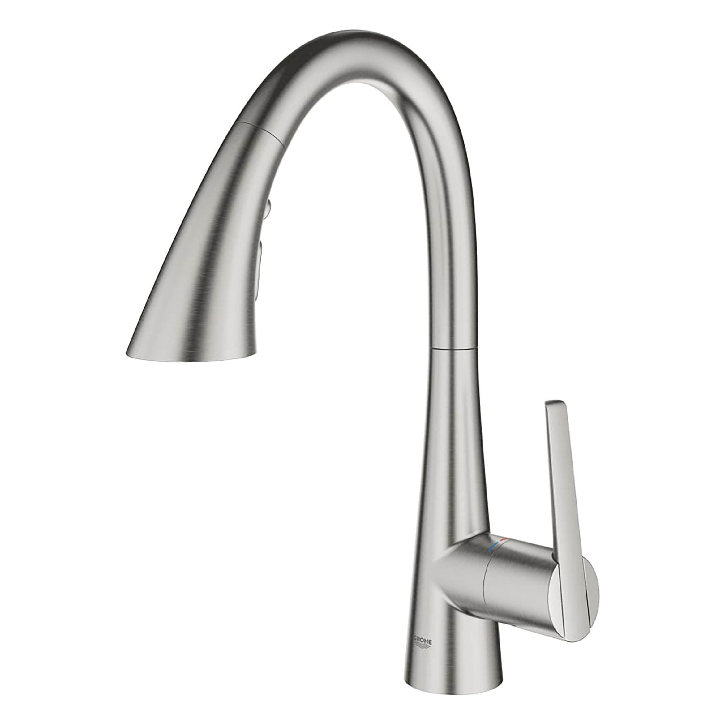 ZEDRA Single-Handle Pull Down Triple Spray Bar Faucet 1.75 GPM