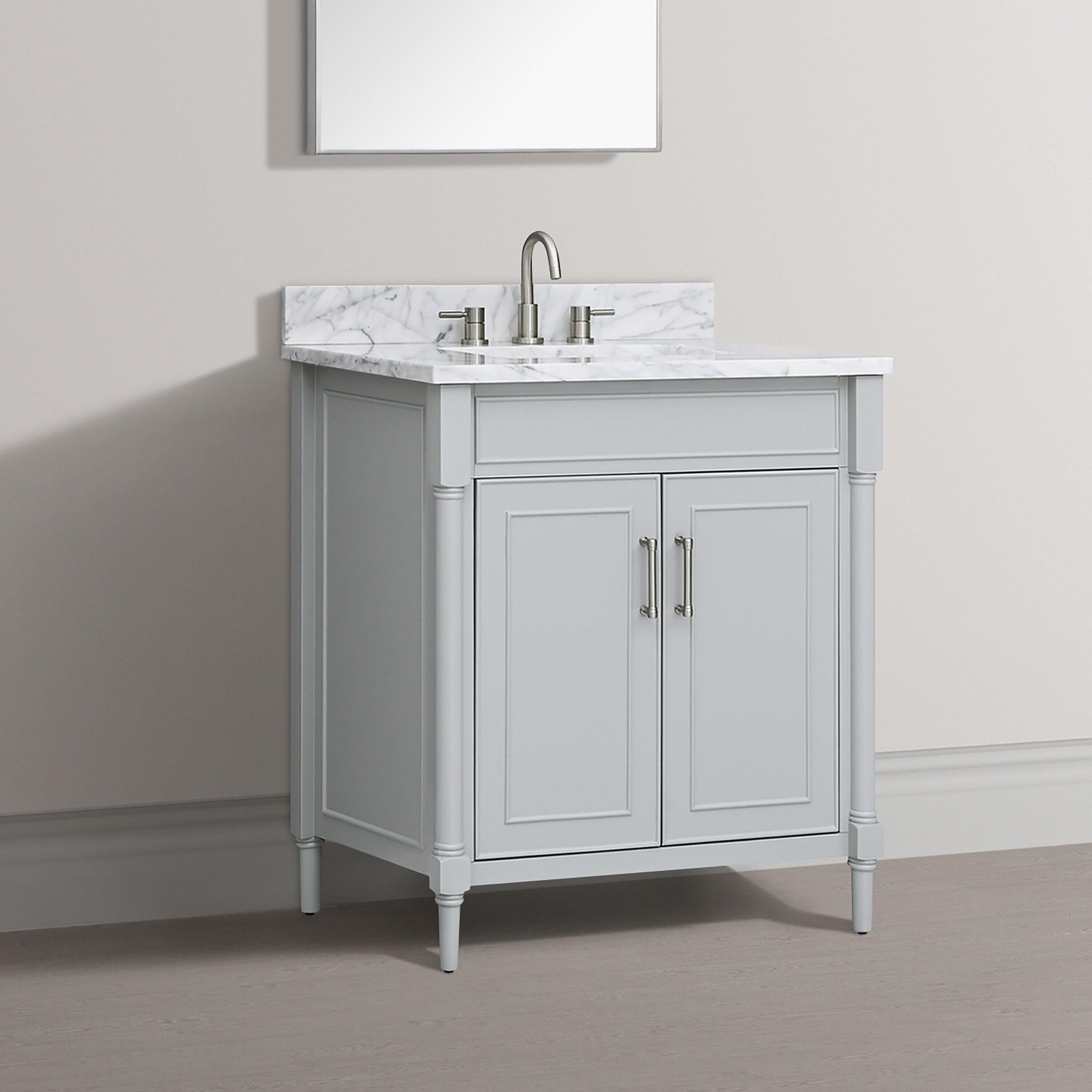 Addison 31'' Single Bathroom Vanity with Marble Top