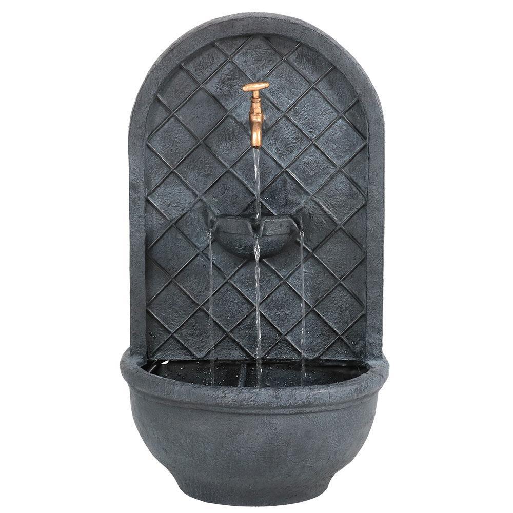Millwood Pines Tristin Weather Resistant Wall Base Fountain
