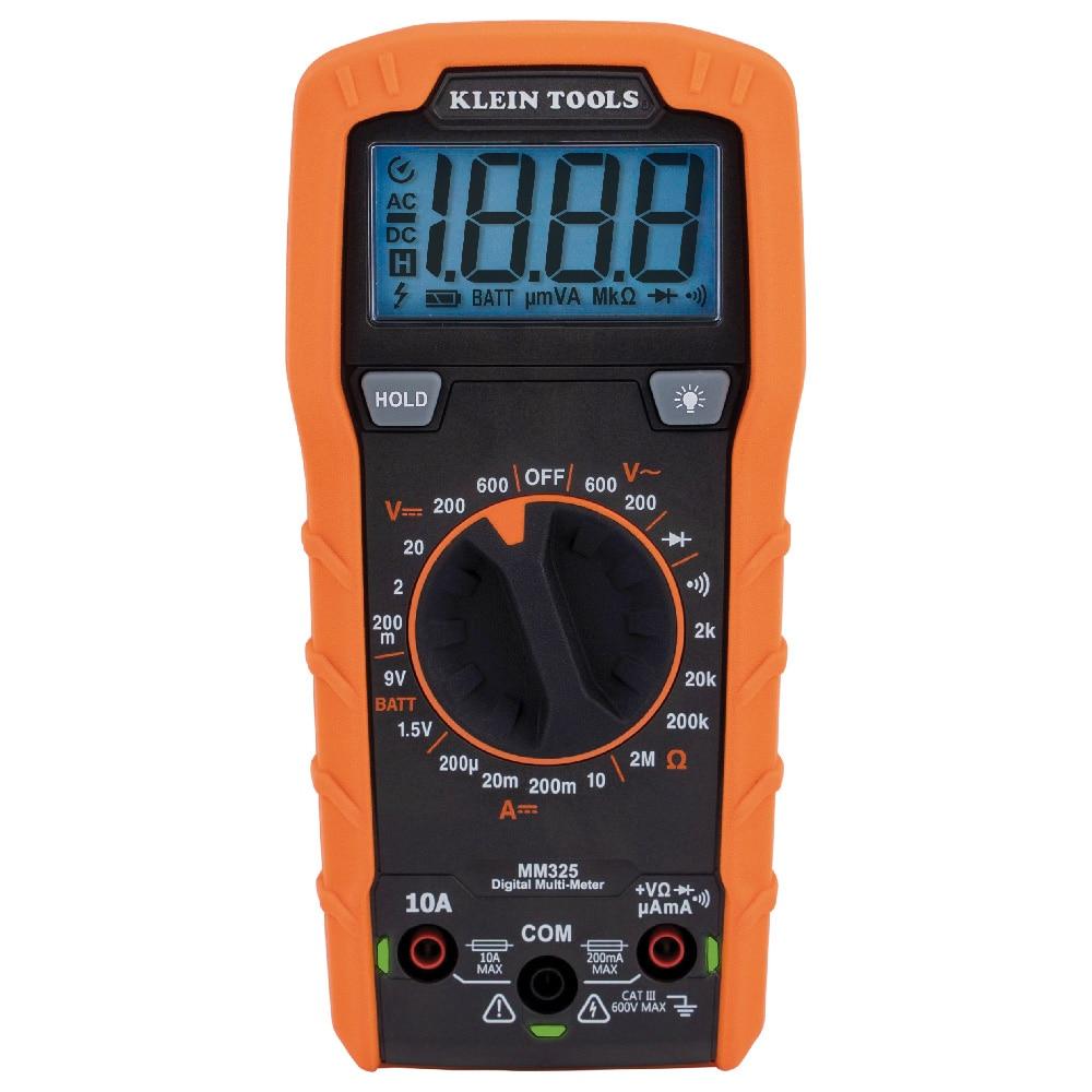 Klein Tools MM325 600V Manual-Ranging Digital Multimeter
