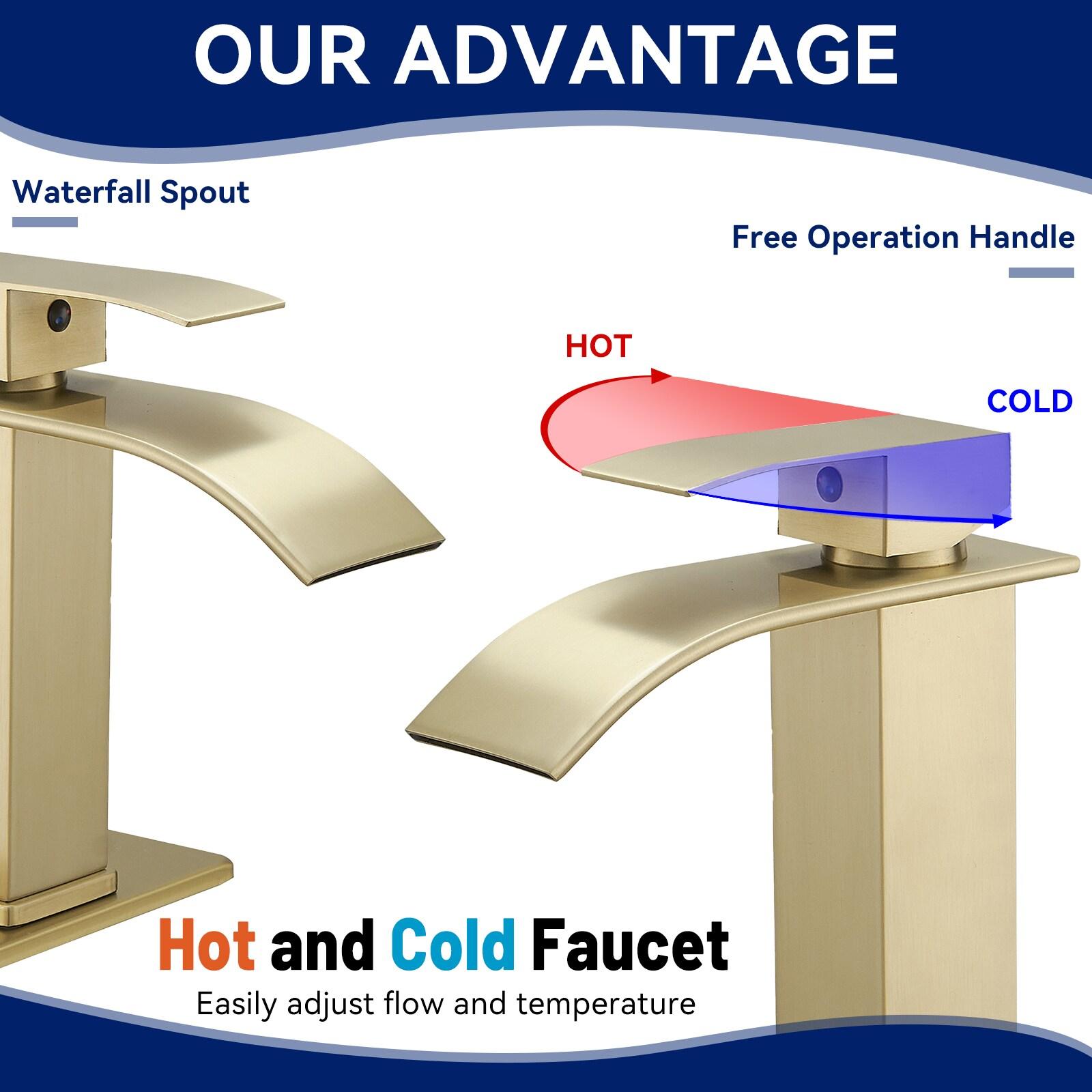 Single-Hole Single-handle Bathroom Faucet