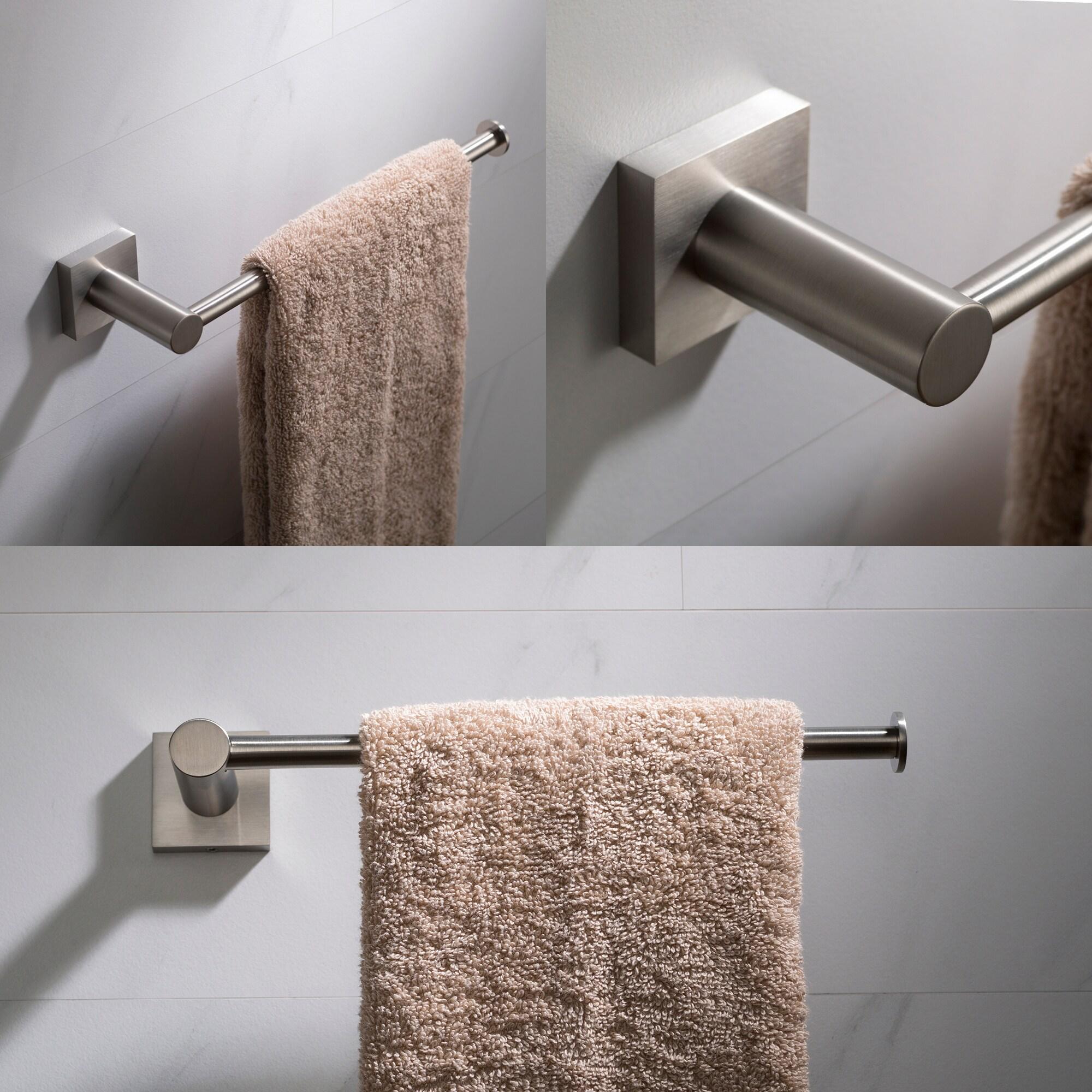 Kraus 2.81" Towel Bars, Brushed Nickel