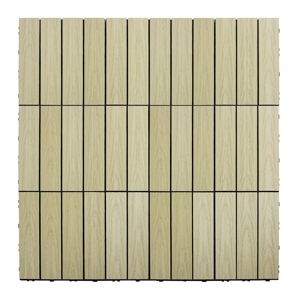 UltraShield Naturale Composite 12" x 12" Interlocking Deck Tile
