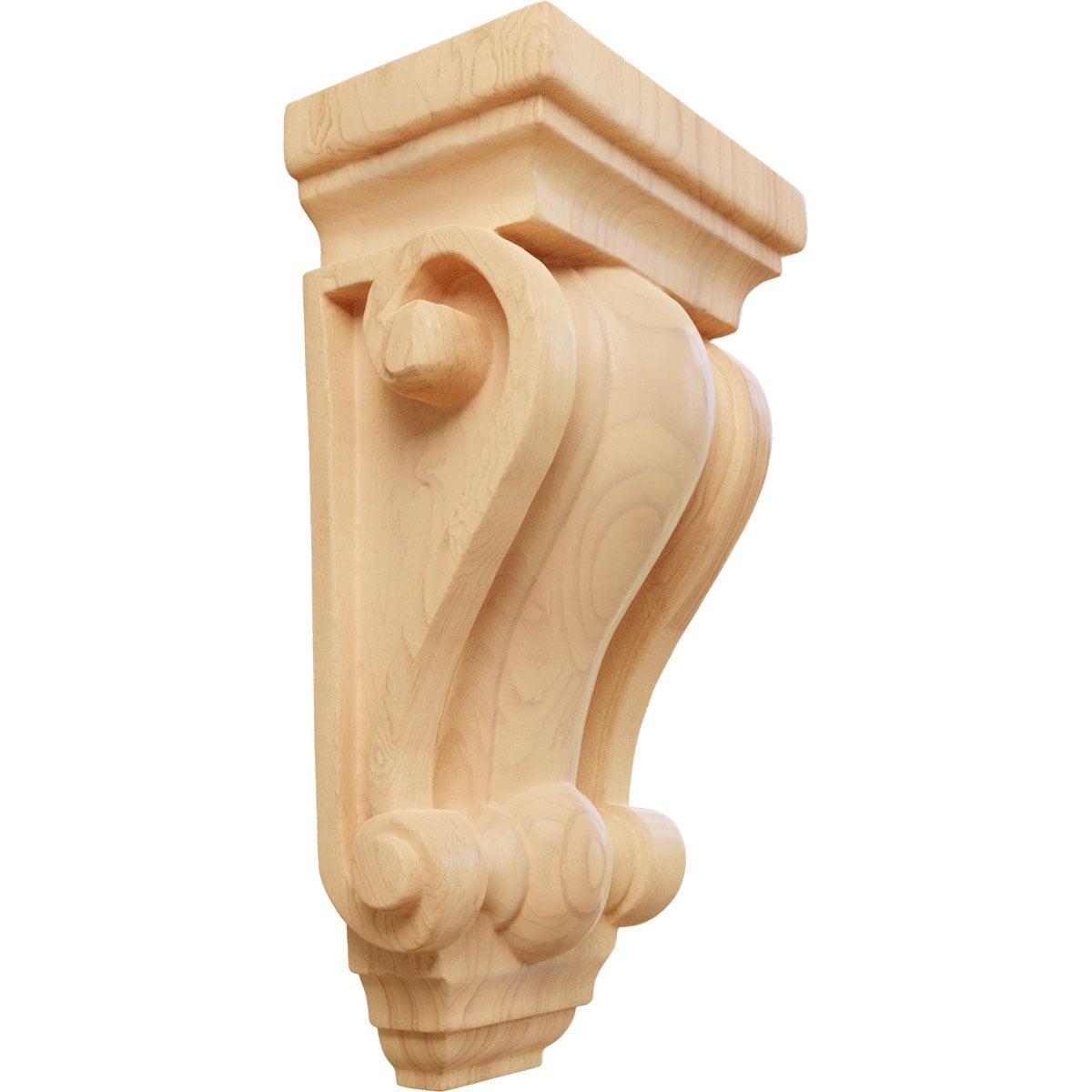 Cole Pilaster Wood Corbel