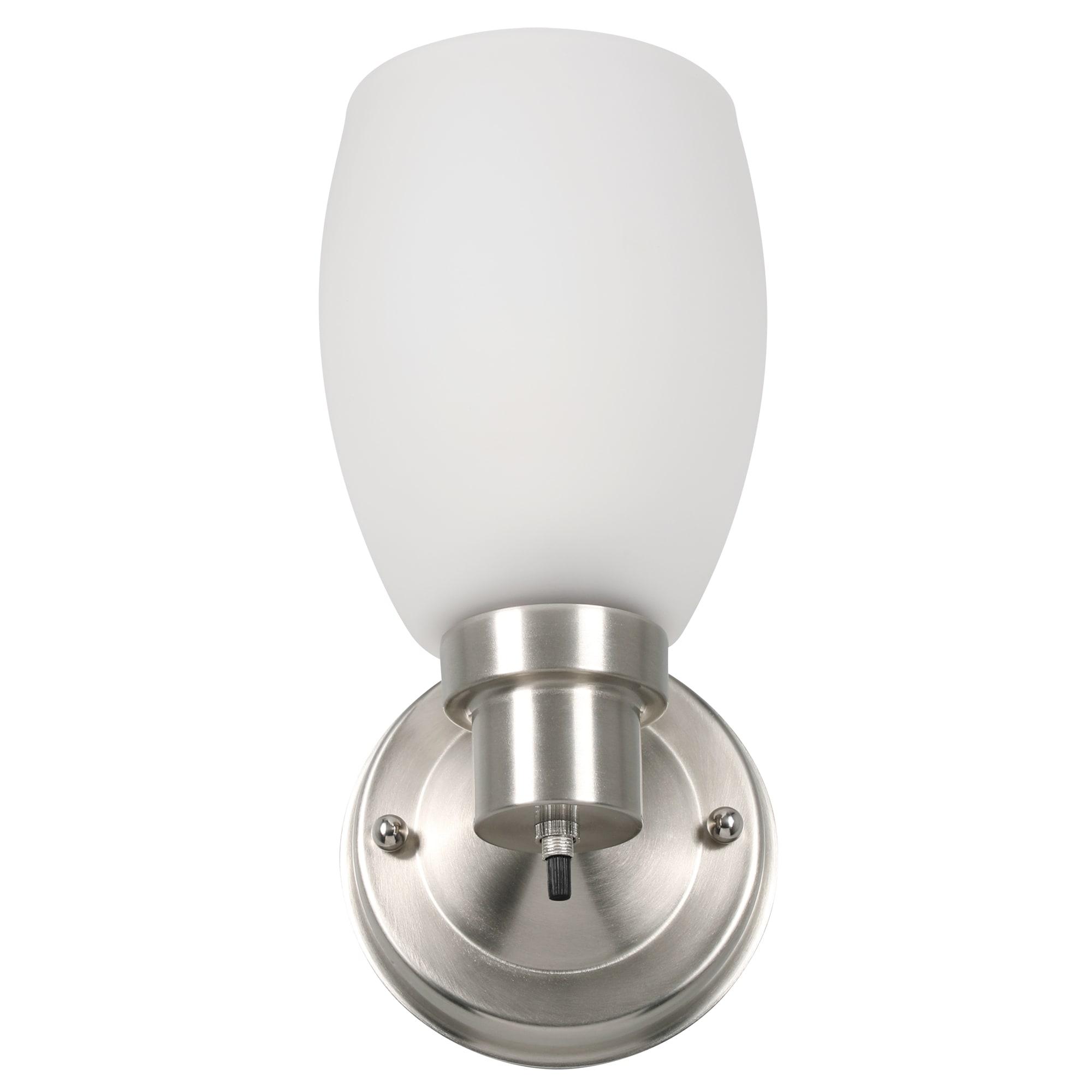 Design House  Lydia Wall Light in Satin Nickel
