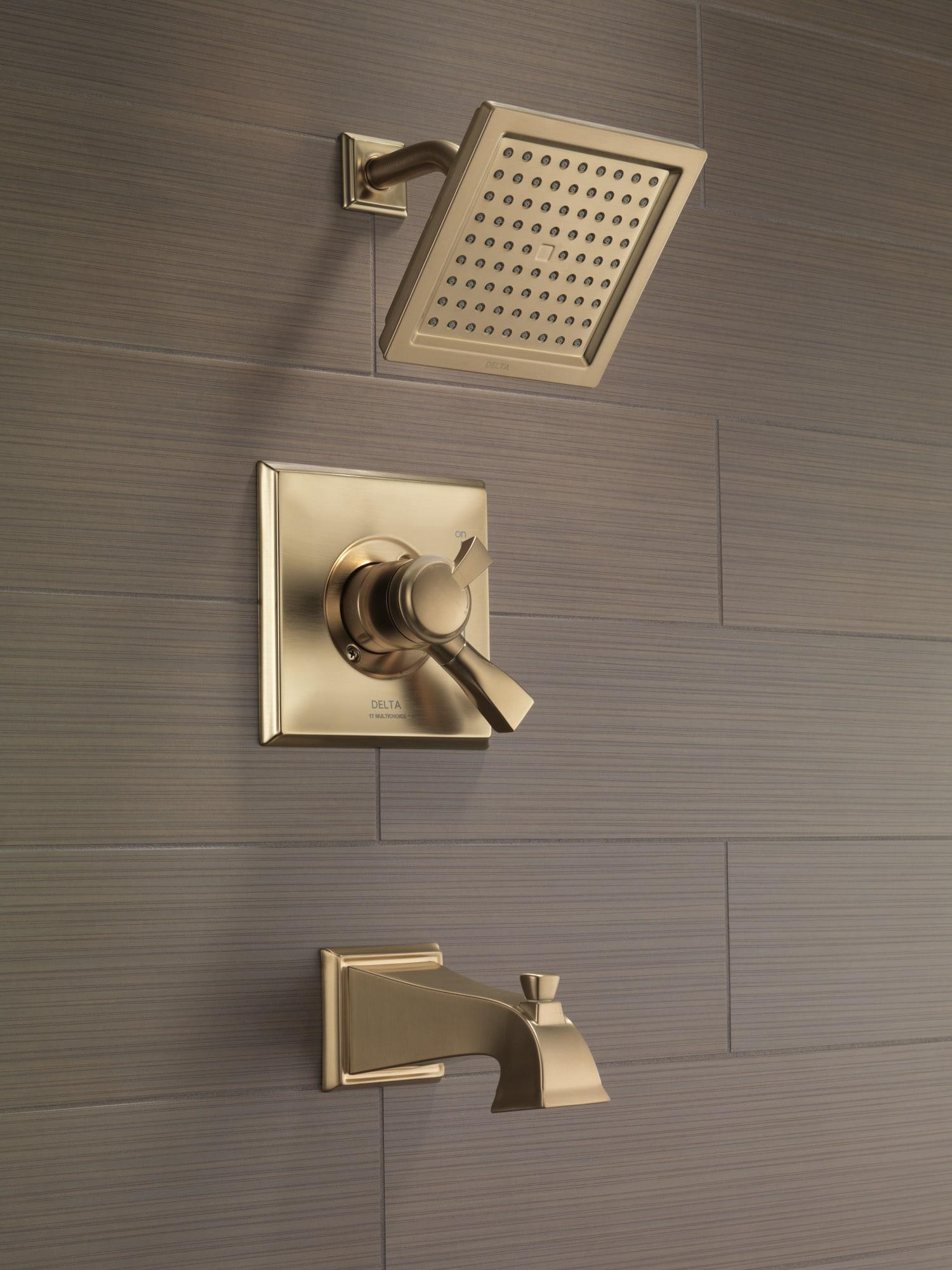 Dryden Tub and Shower Faucet with H2Okinetic Technology