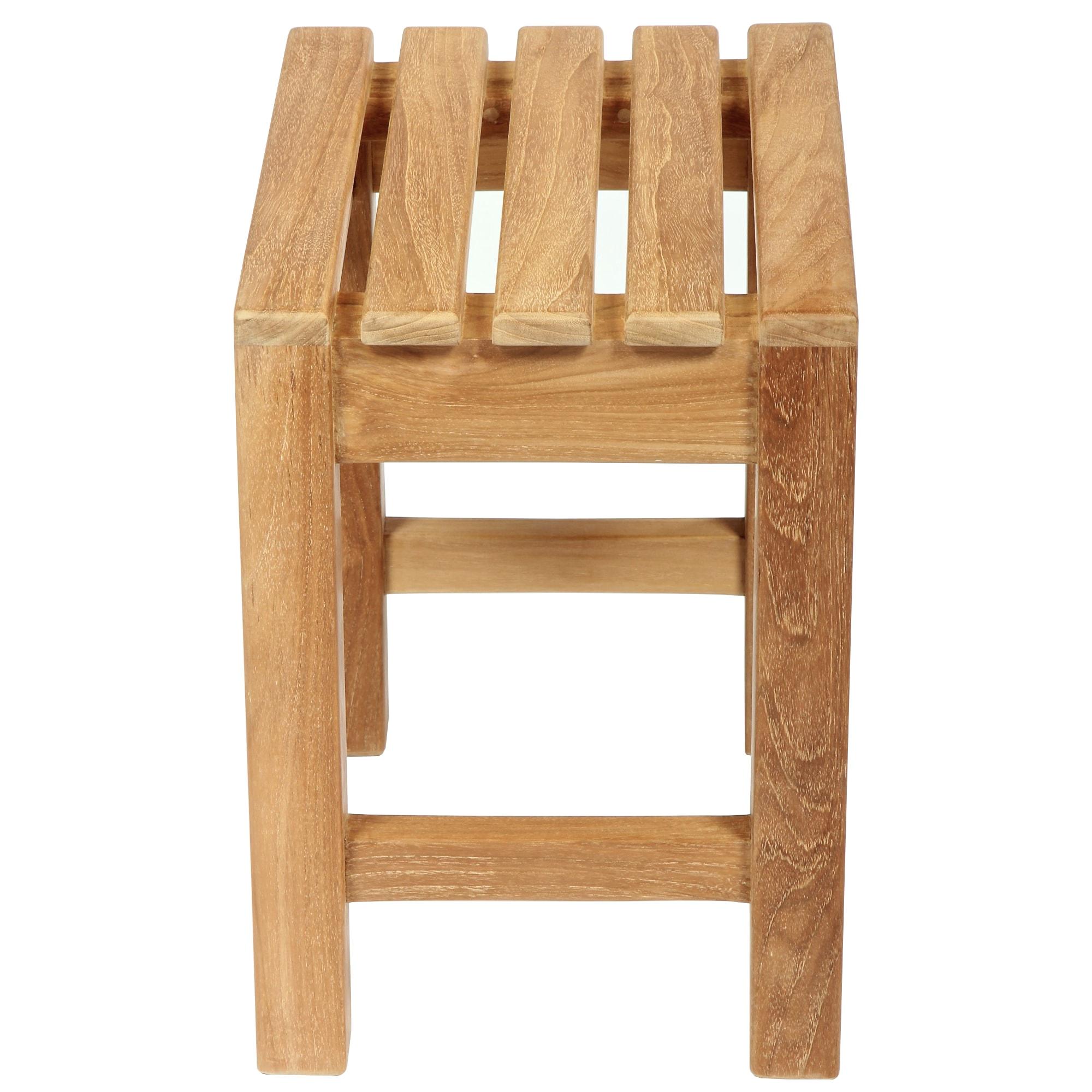 Teak Shower Bench