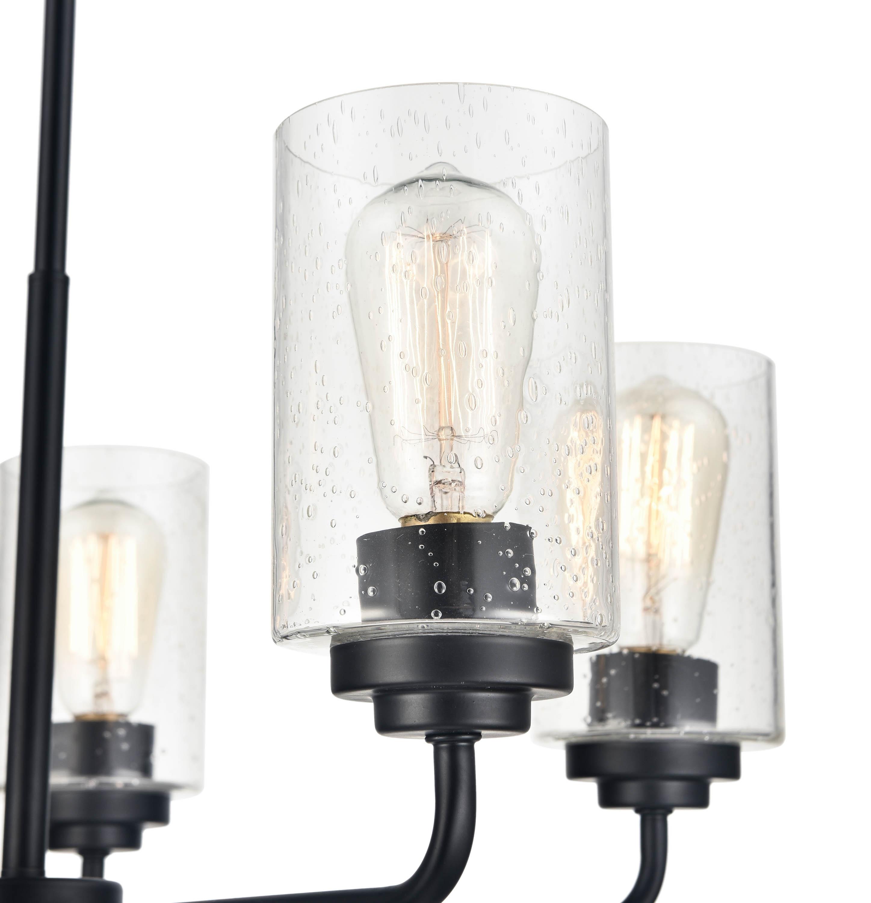 Millennium Lighting Moven 5 - Light Chandelier in  Matte Black