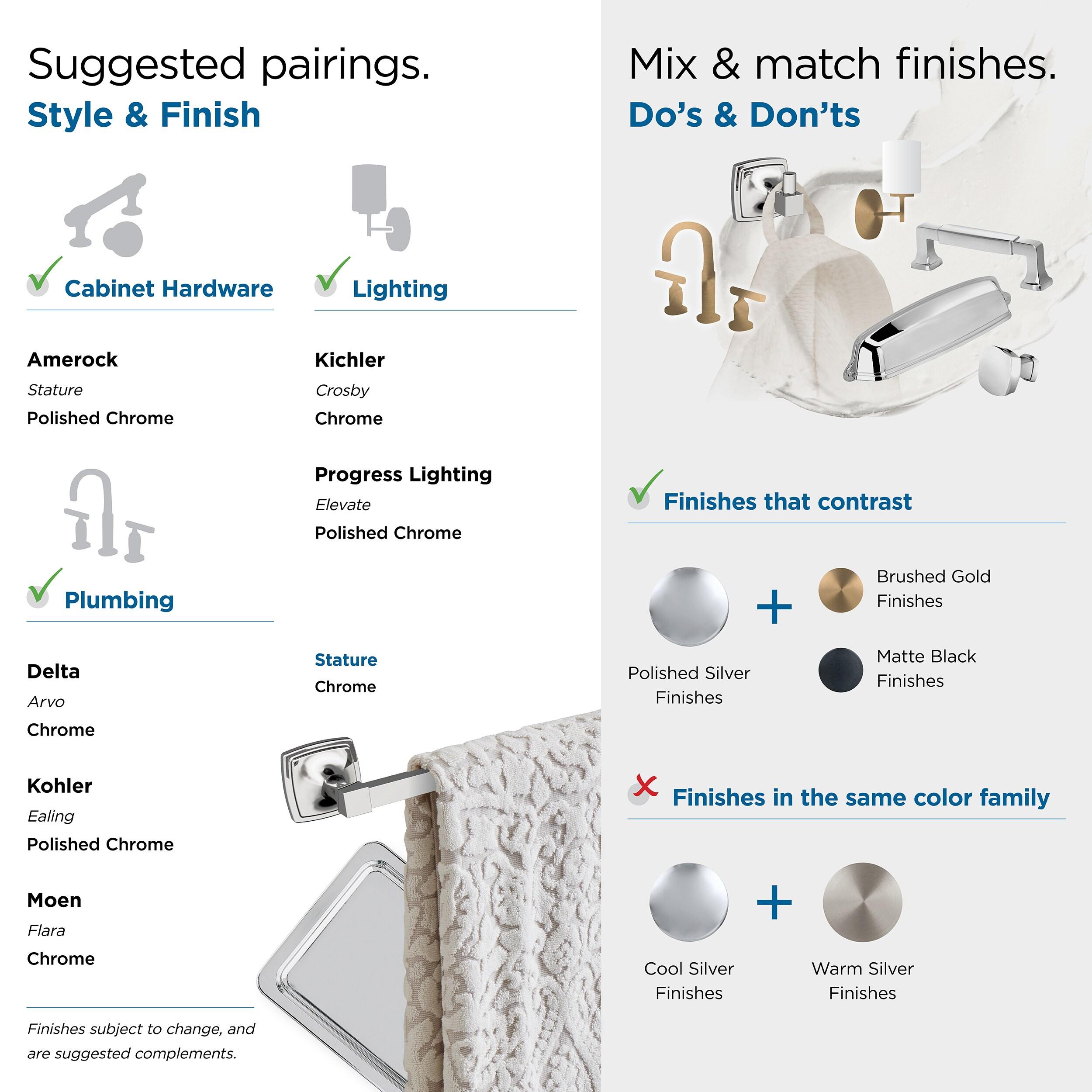 Stature Wall Mount Toilet Paper Holder