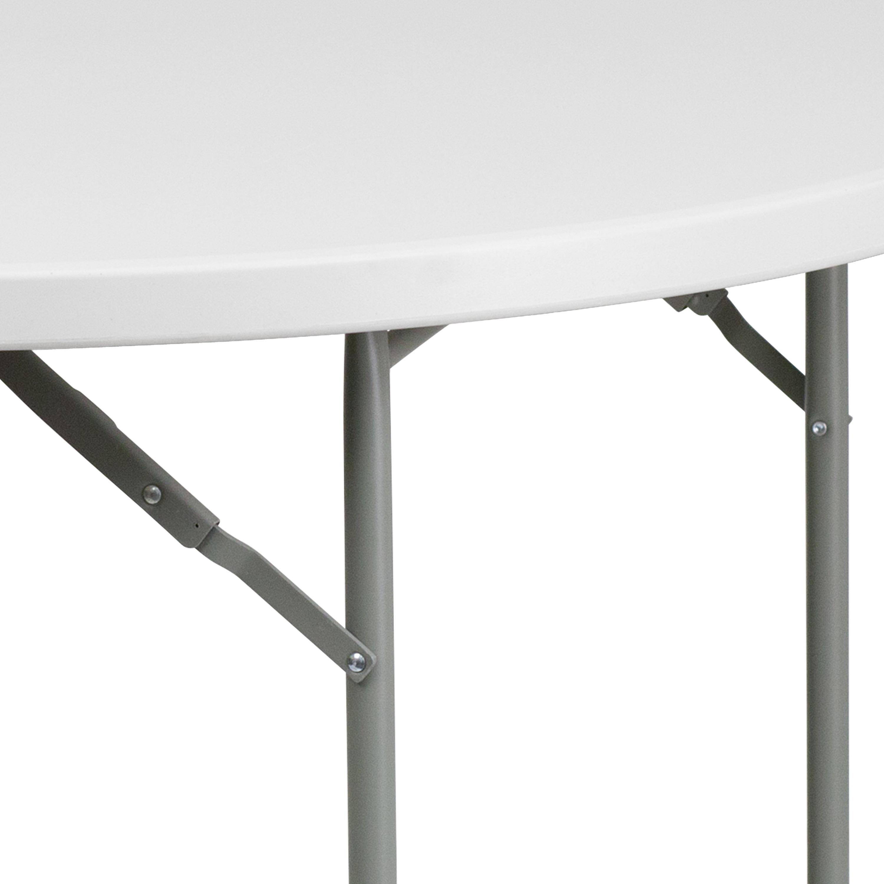 Parker 48" Round Plastic Event Folding Table by Flash Furniture