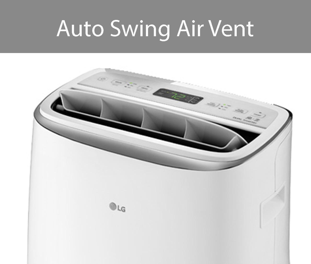 115V Dual Inverter Portable Air Conditioner with Wi-Fi Control in White for Rooms up to 450 Sq. Ft.