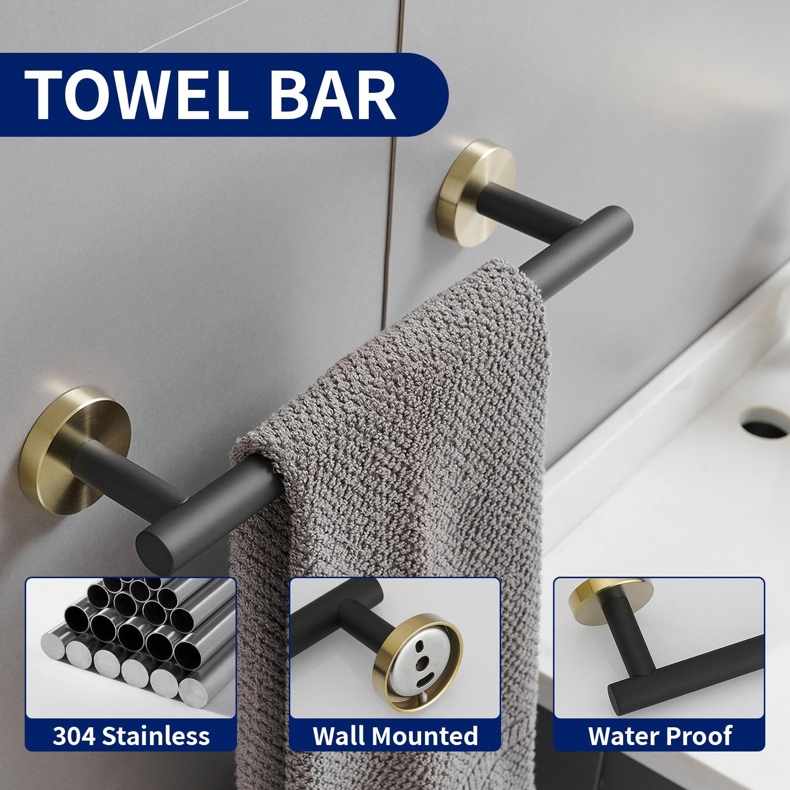 4 - Piece Bathroom Hardware Set