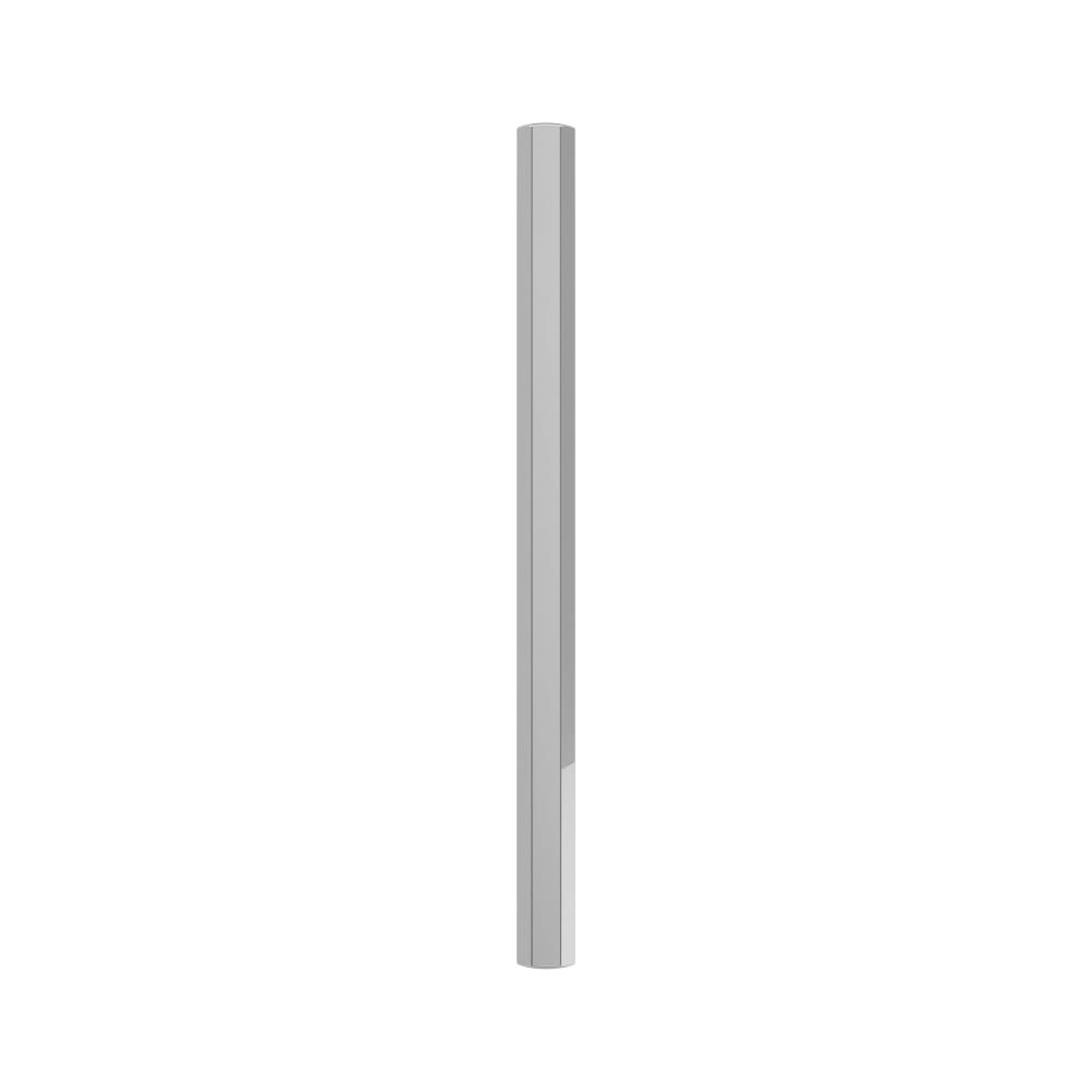 Amerock Caliber 5-1/16 inch (128mm) Center-to-Center Polished Chrome Cabinet Pull