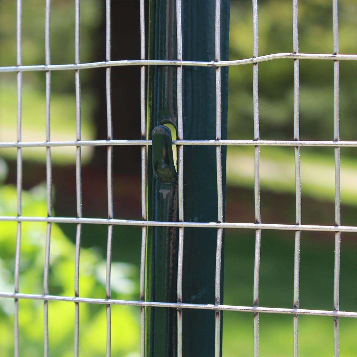 Garden Zone 30 in. W Gray Steel Wire Cage