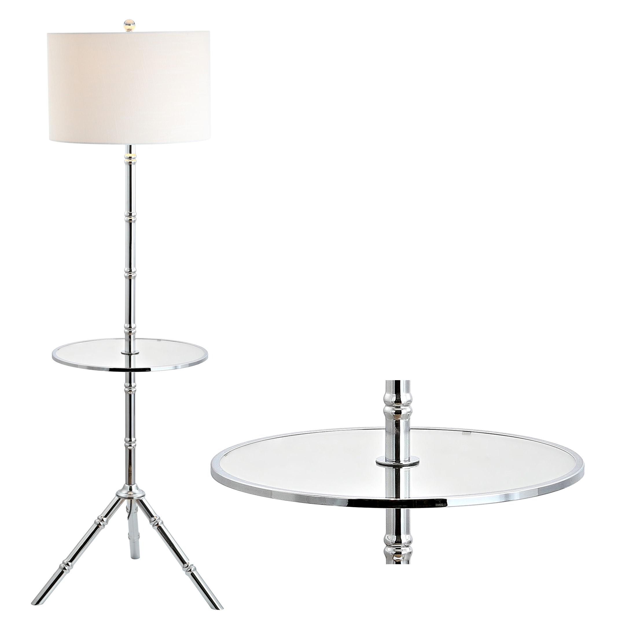 JONATHAN Y JYL Hall End Table Floor Lamp