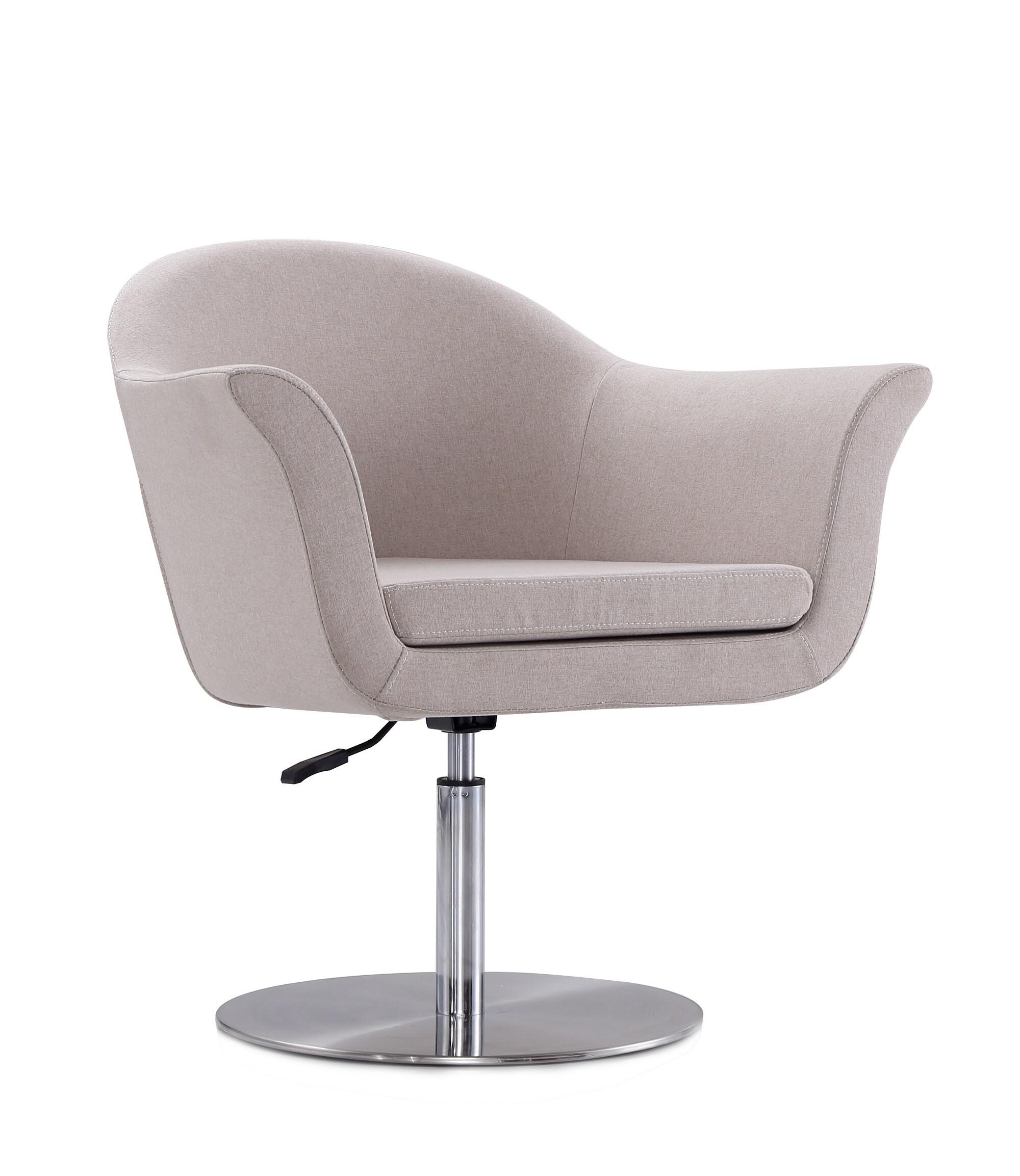 Orren Ellis Hillian Upholstered Swivel Armchair (Set of 2)