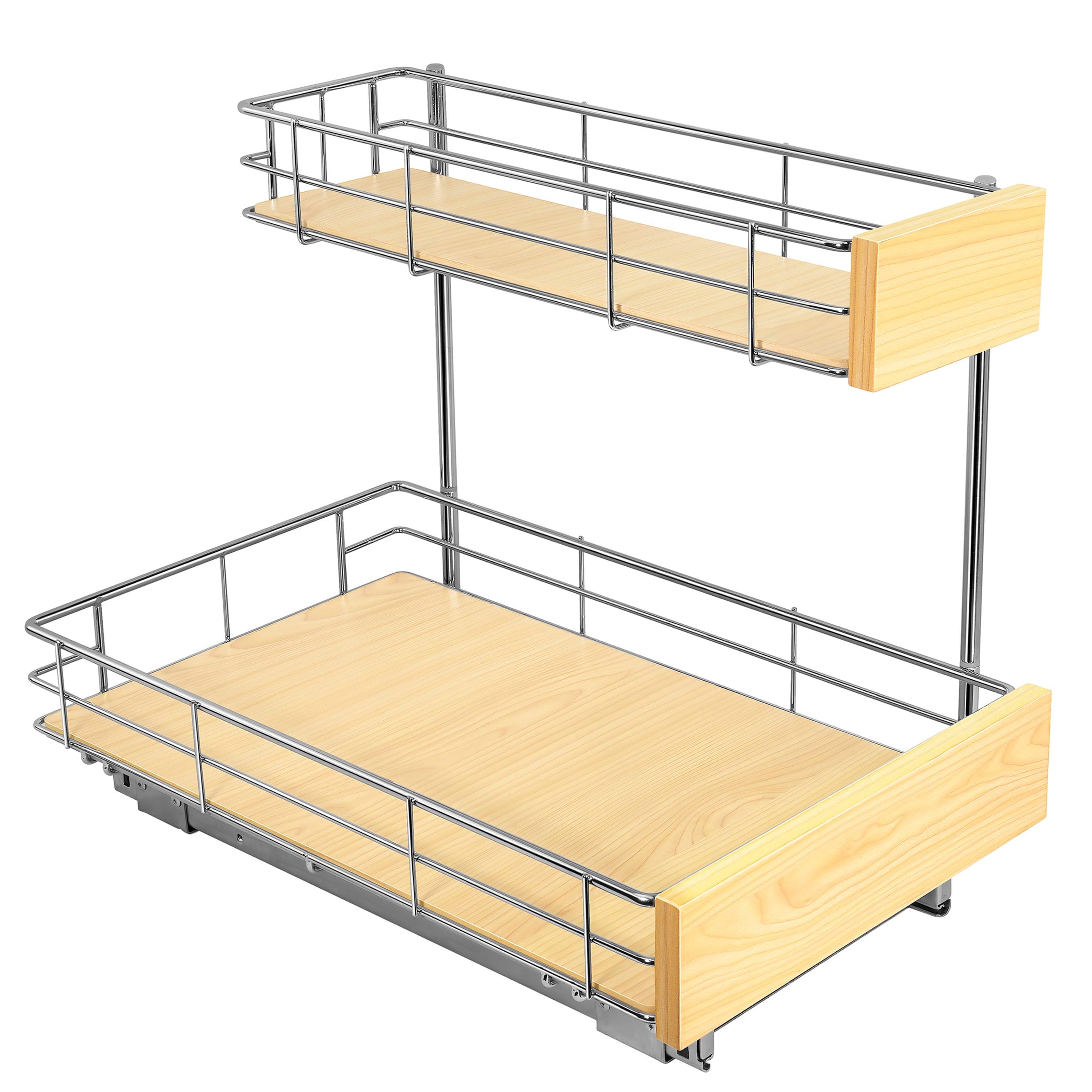 LYNK PROFESSIONAL LYNK PROFESSIONAL® Select™ Slide Out Under Sink Kitchen Cabinet Organizer 11.5"W x 18"D, Wood