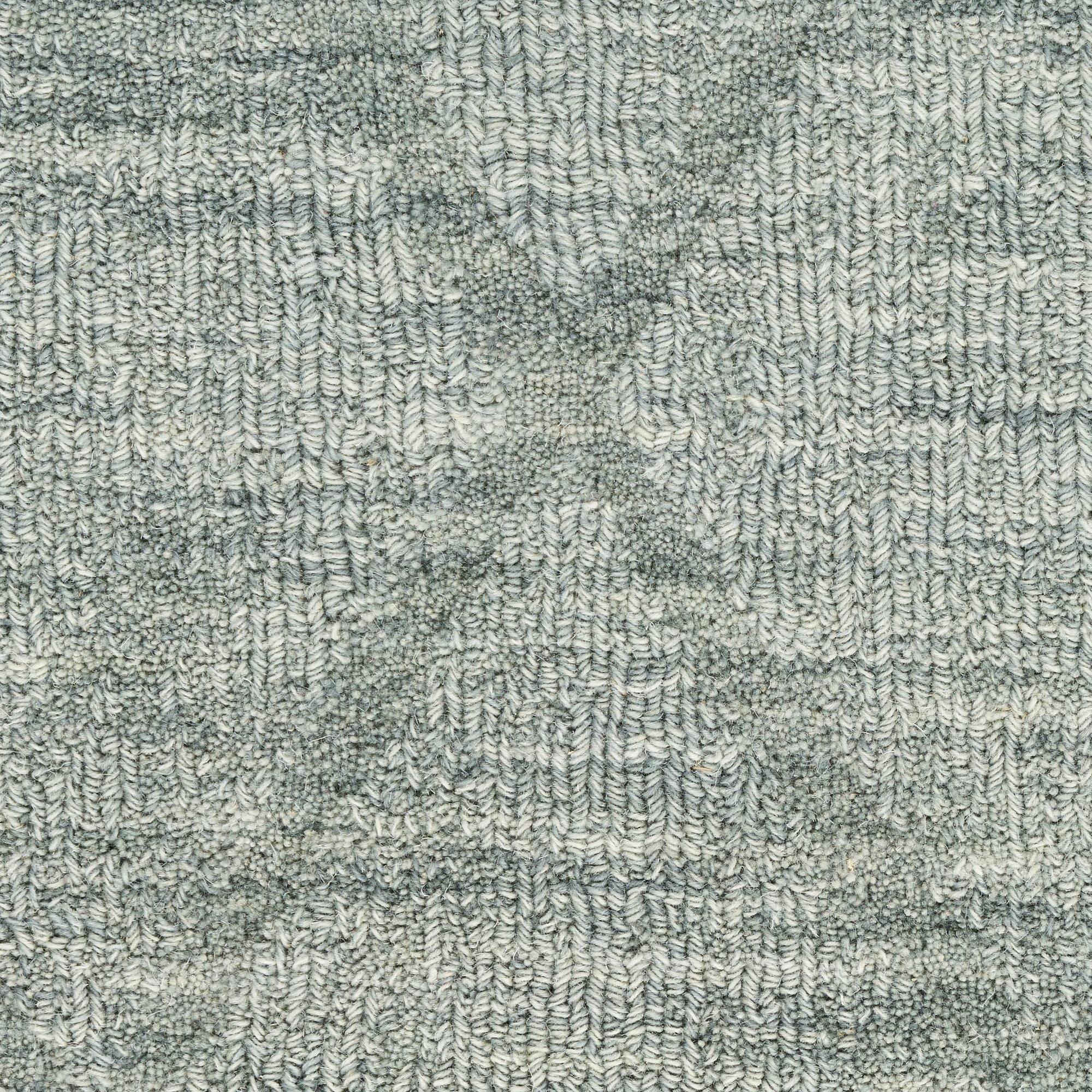 Nourison Wool Haven Blue Modern Wool Indoor Rug