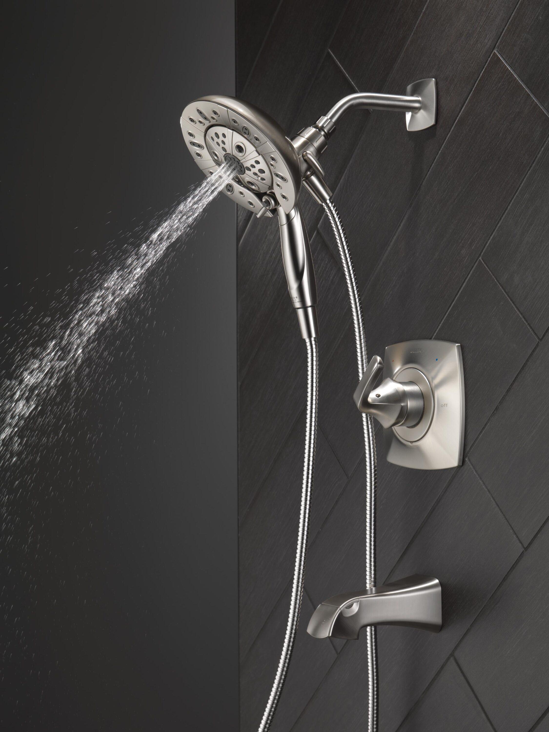 Vesna Single-Function Tub Shower Faucet Set, Shower Trim Kit with In2ition Shower Head and Valve
