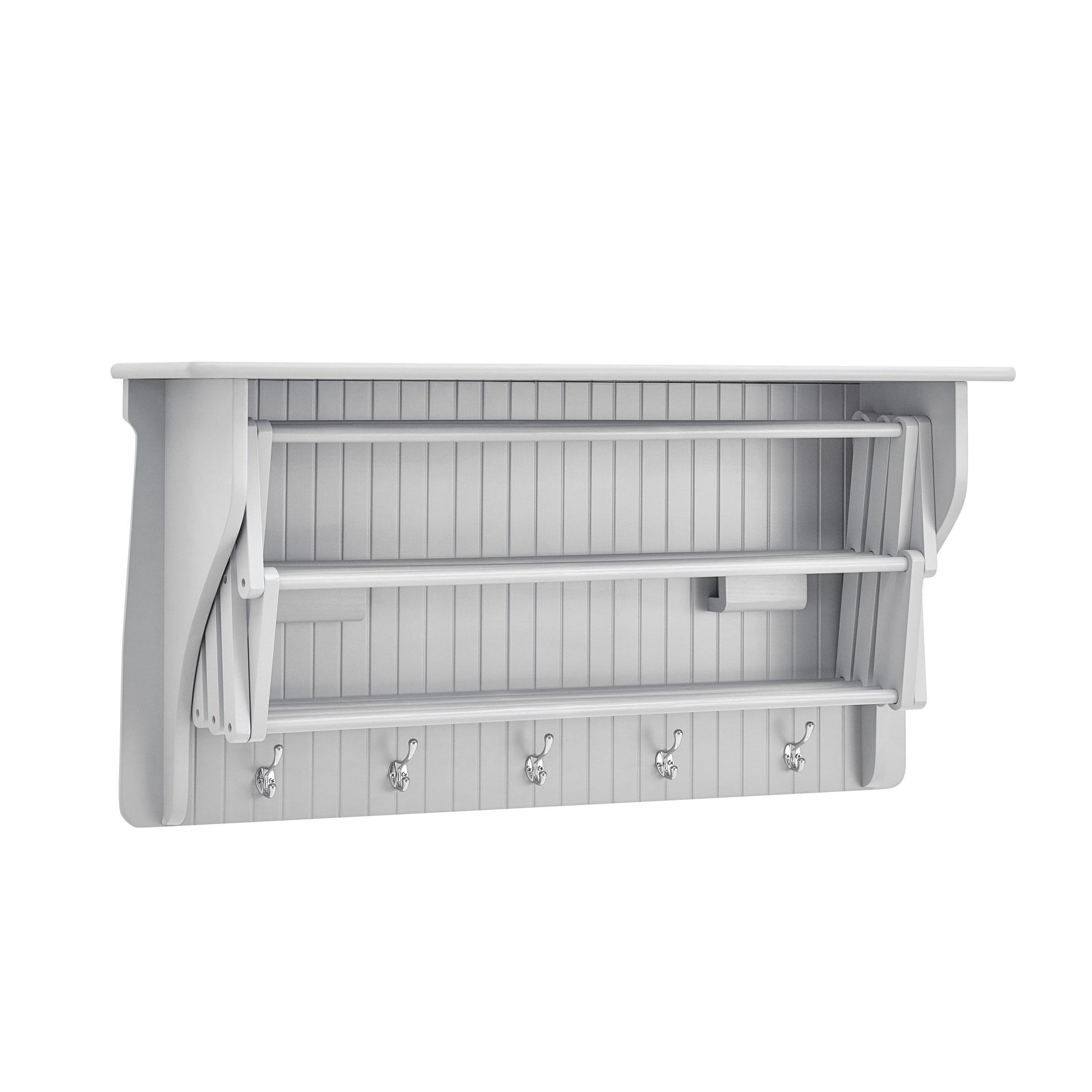 Collapsible Accordion Wall Mounted Drying Rack