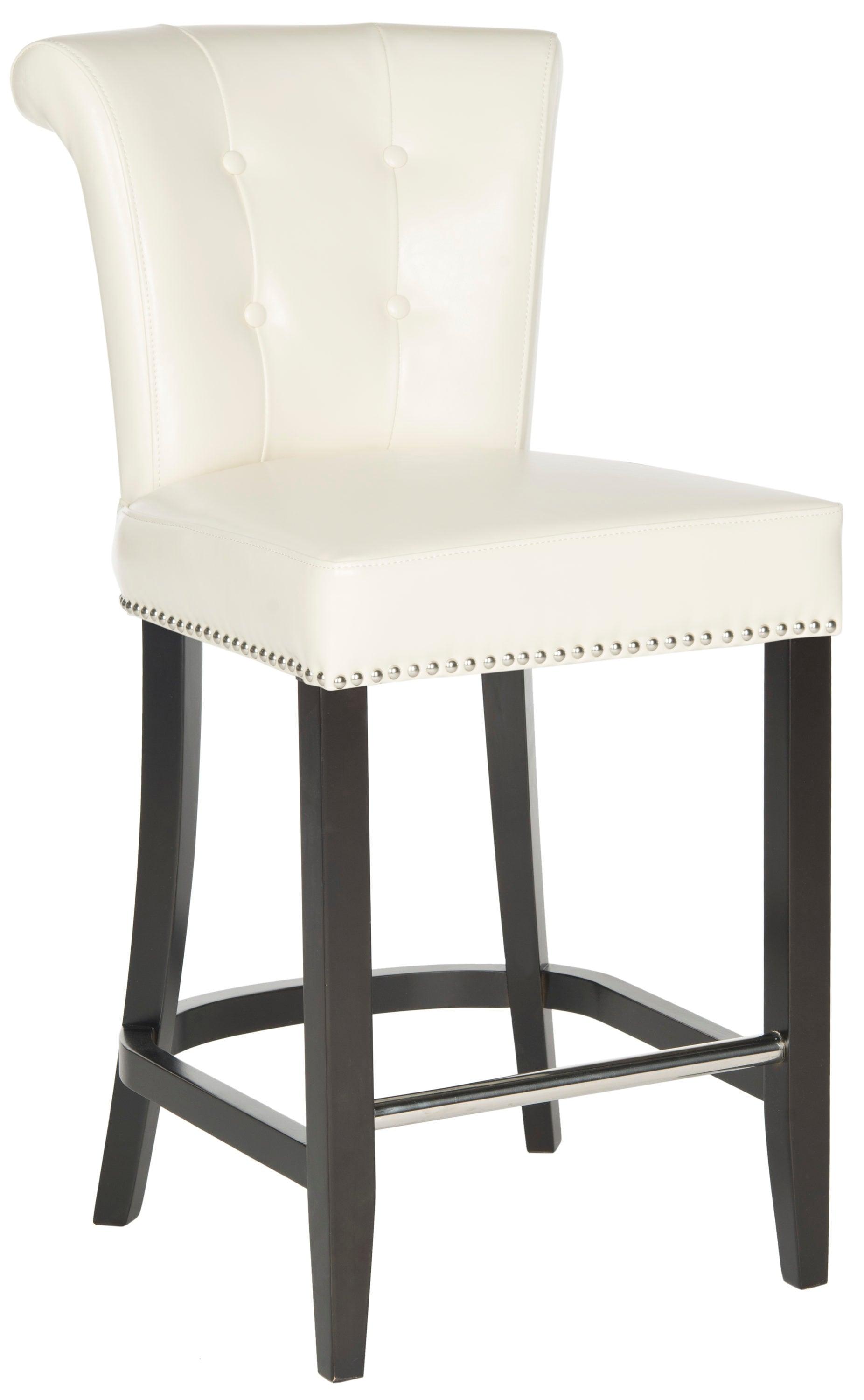 Addo Ring Counter Stool - Flat Cream - Safavieh