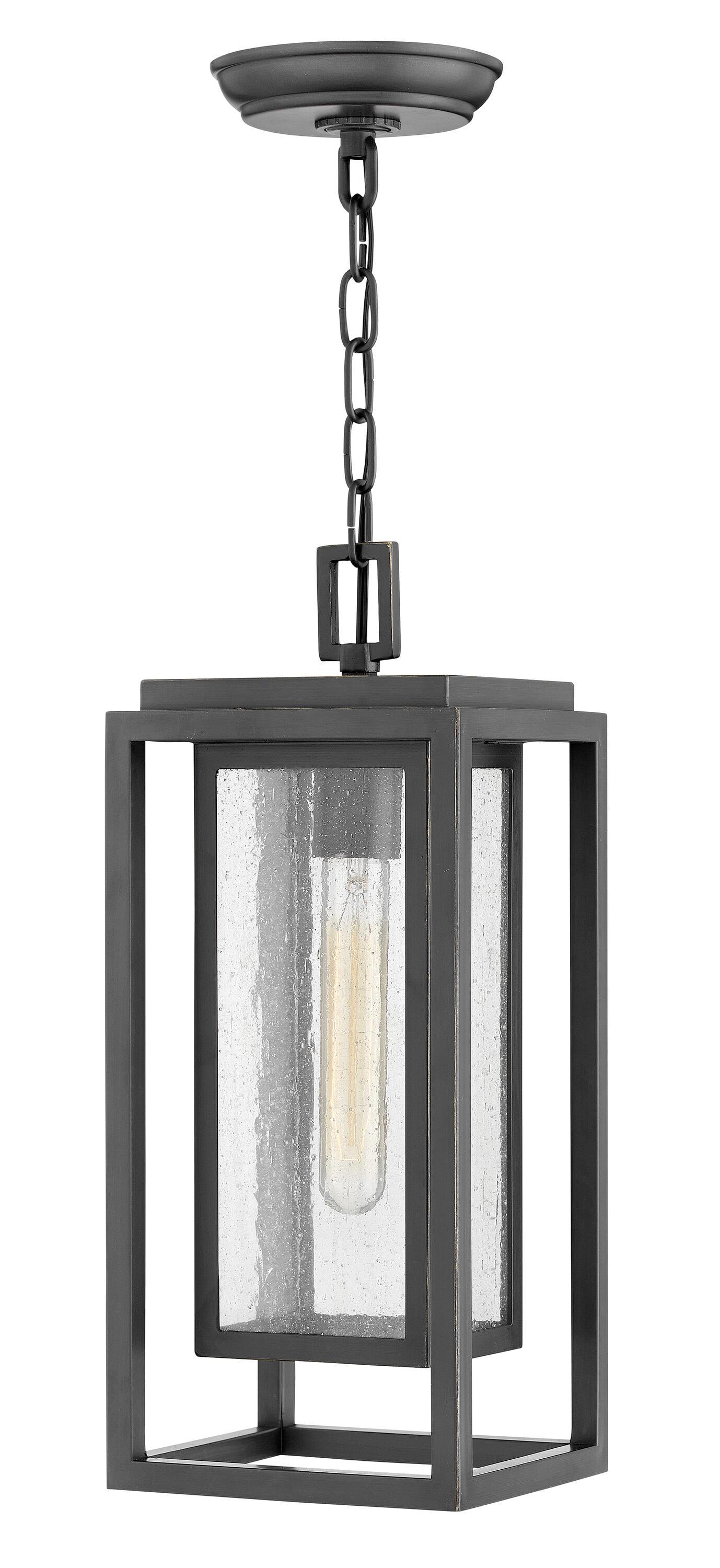 Hinkley Lighting 1002-Lv Republic 7" Wide Led Outdoor Mini Pendant - Bronze