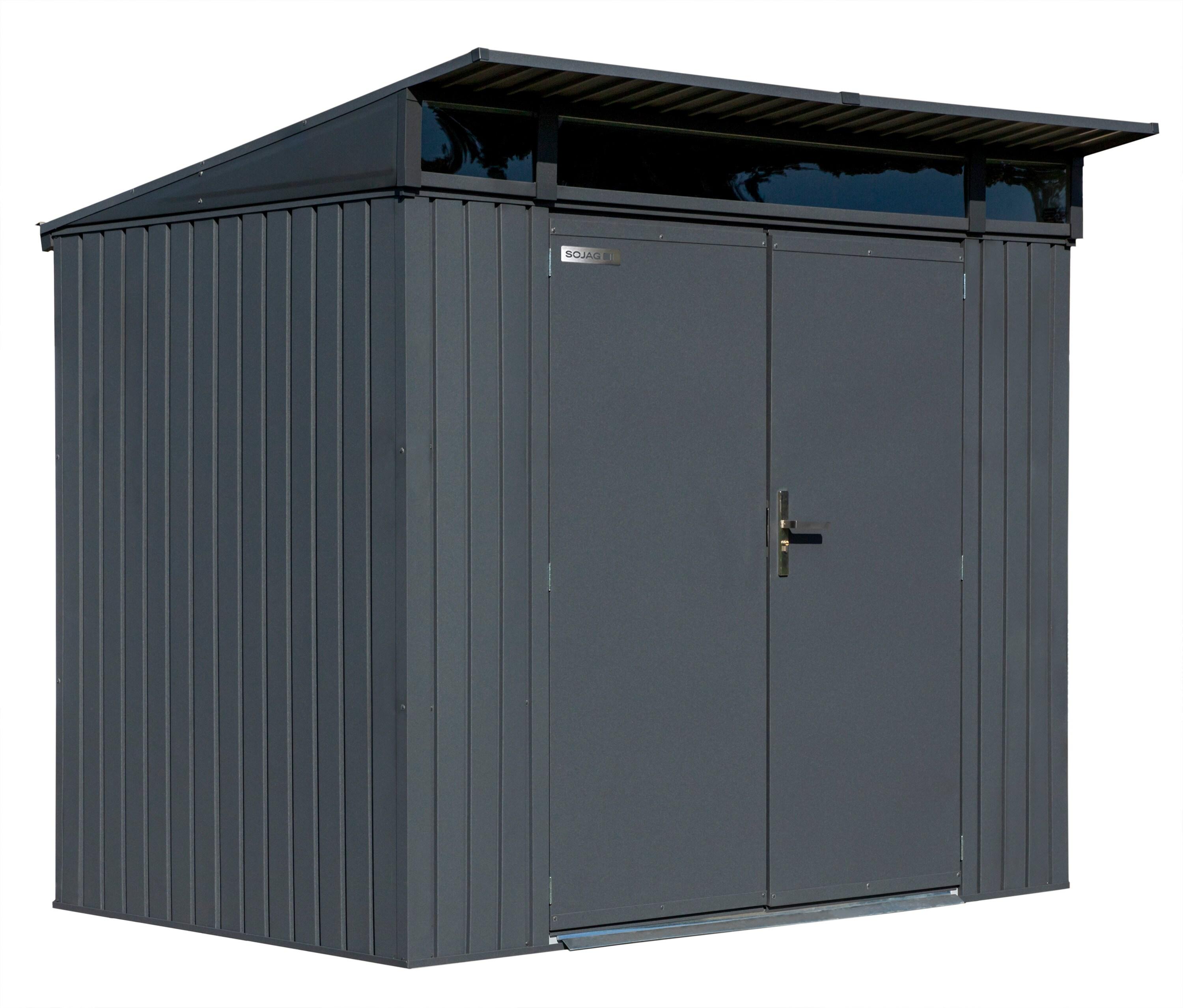 Arrow Sojag 5 ft. W x 8 ft. D Metal Vertical Storage Shed