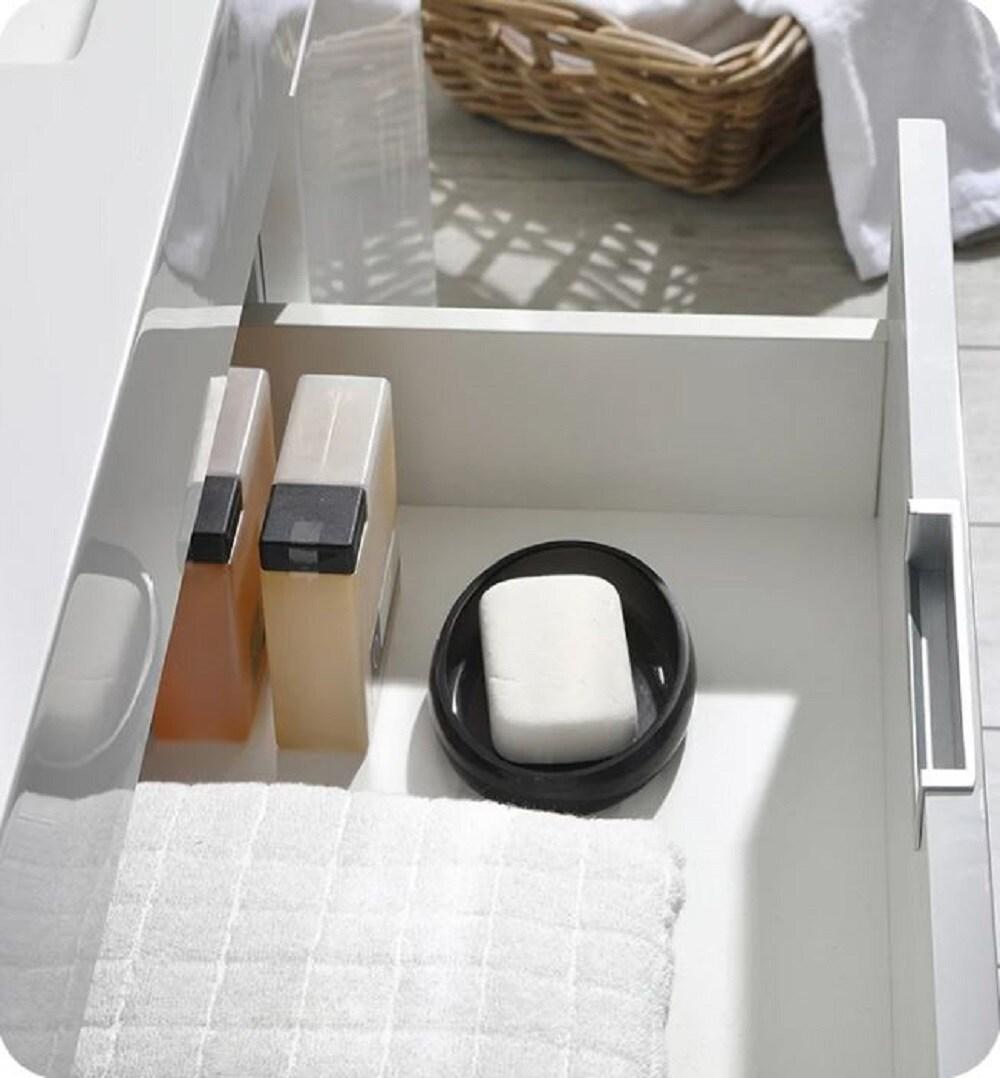 Valencia 60" Wall Mount Single Sink Bathroom Vanity with Top and Sink (Faucet Not Included)