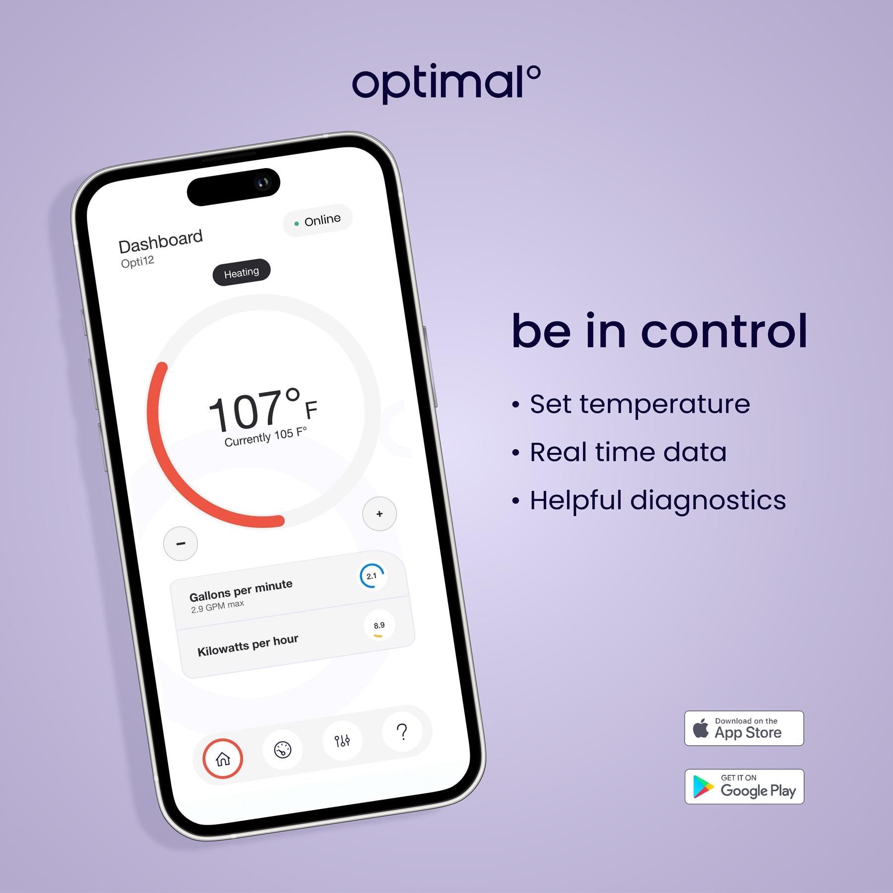 208/220/240-Volt 27 Kw 4.5 GPM Wi-Fi Enabled Smart Electric Tankless Water Heater