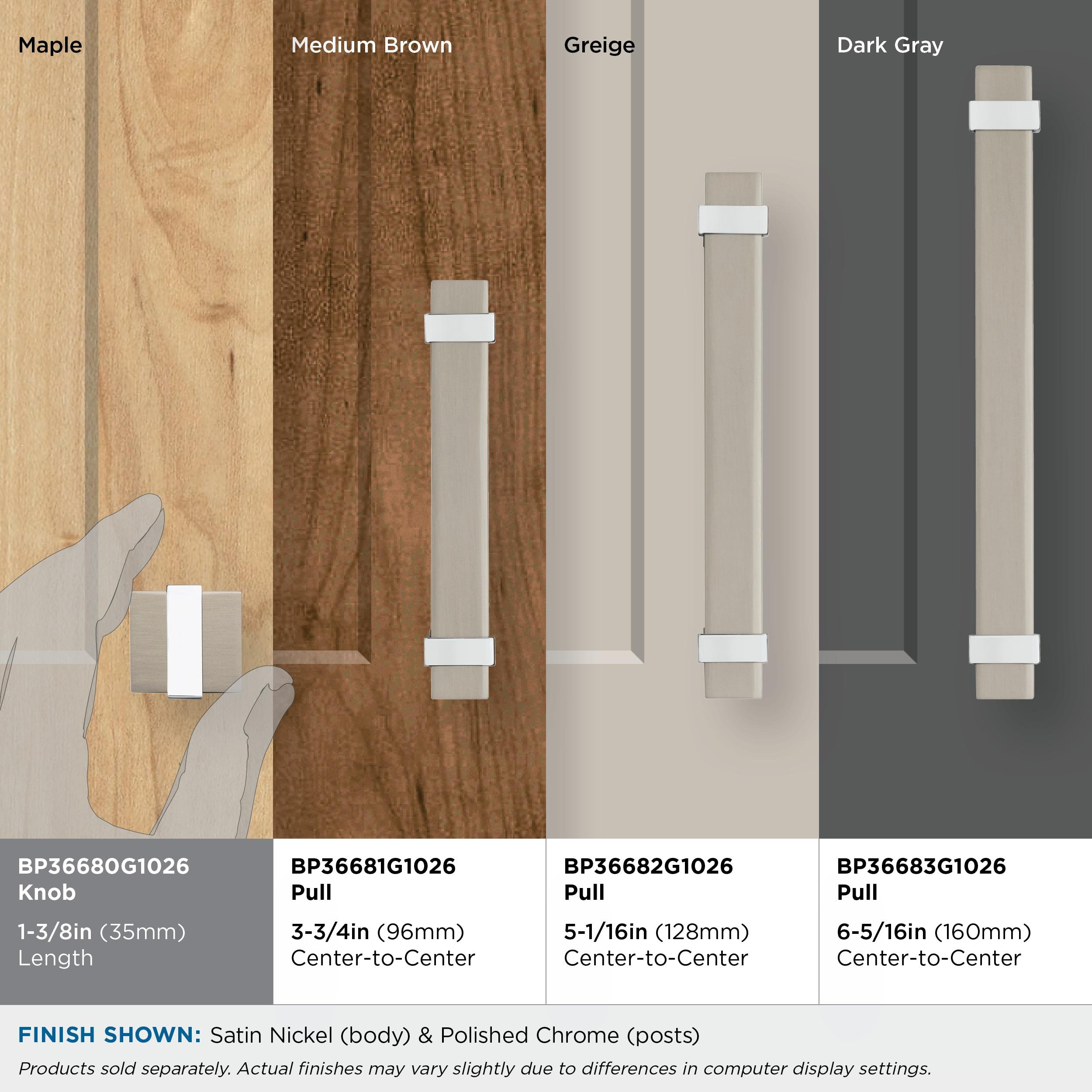 1-3/8" Length Square Knob