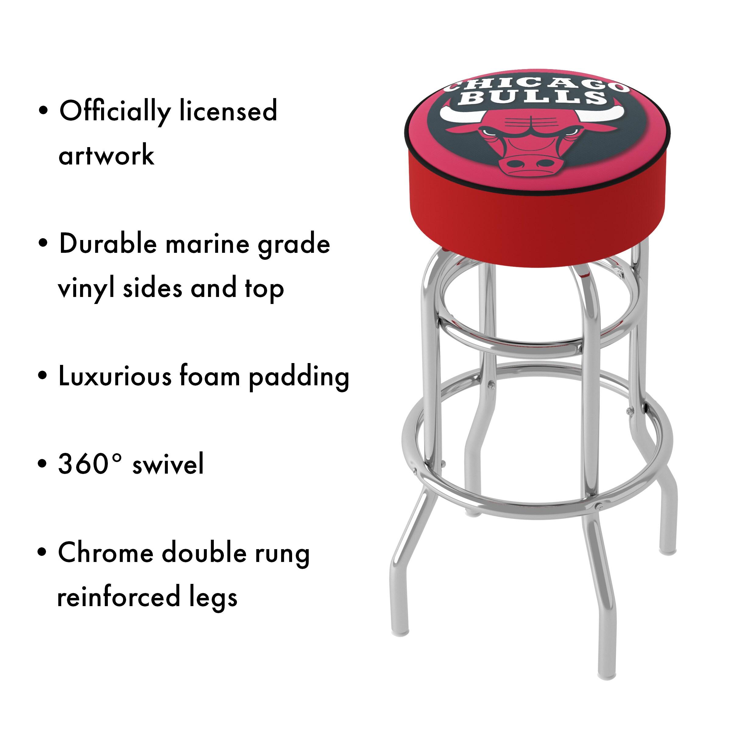 Swivel Upholstered Counter Stool