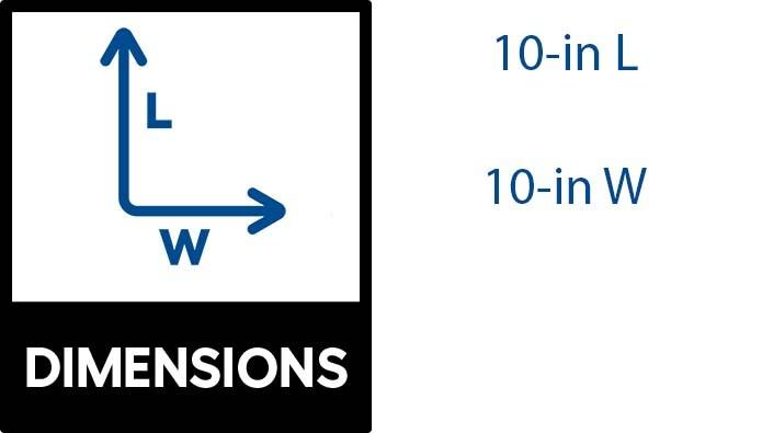 Kee Kee,Post Table Legs,Black,PK4 MTBP27BK