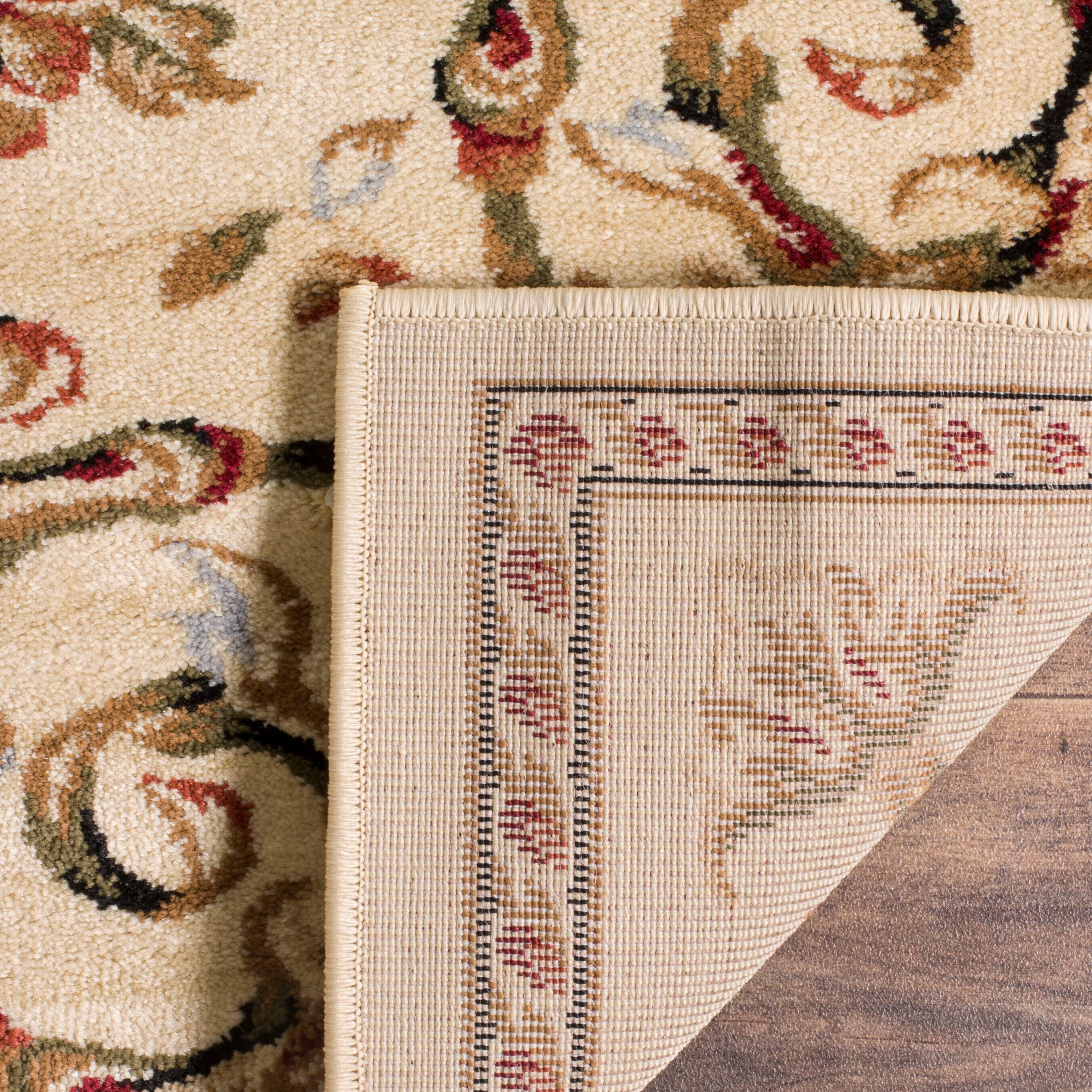 Lyndhurst LNH327 Power Loomed Area Rug - Ivory - 5'3"x7'6" - Safavieh.