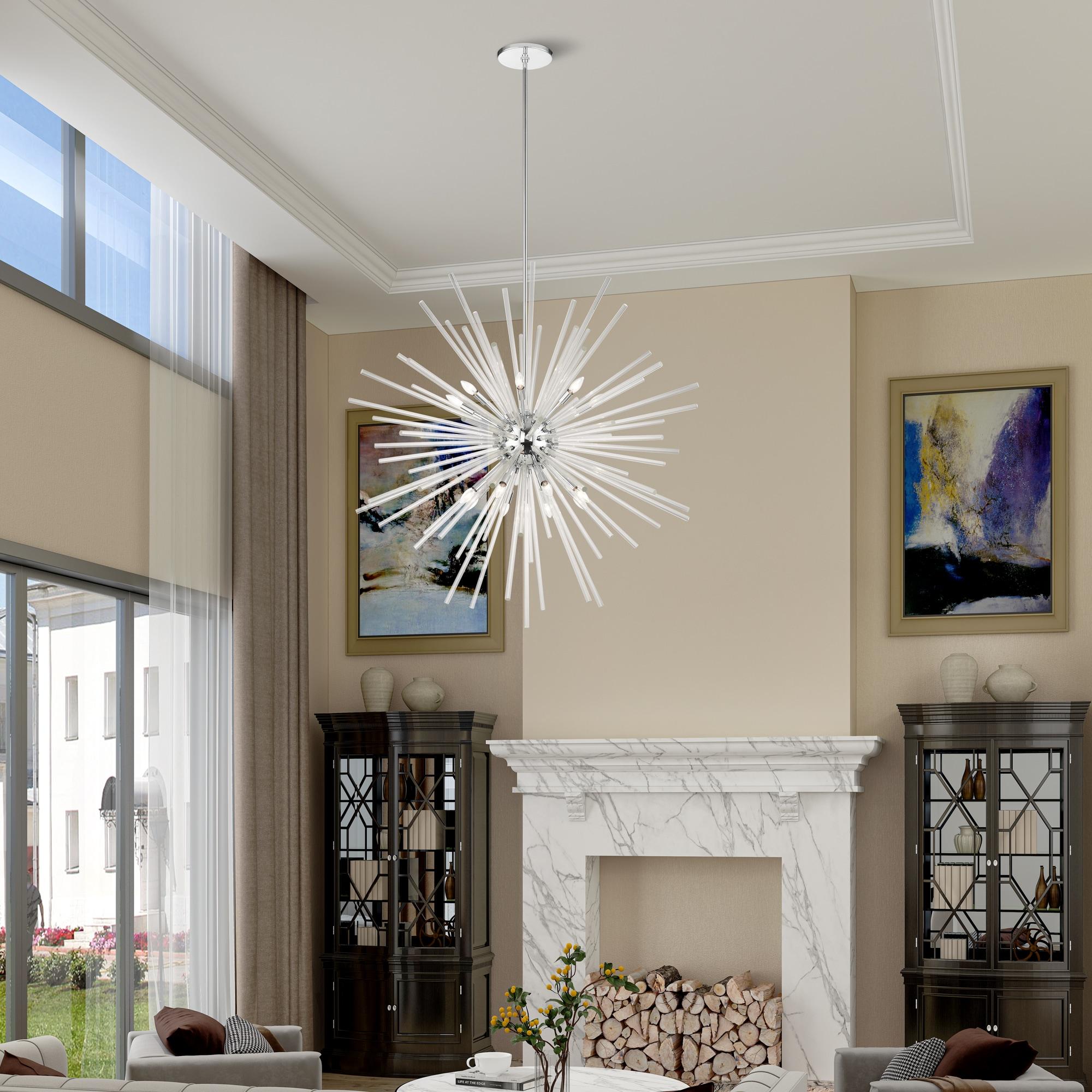 Livex Lighting Utopia 16 - Light Chandelier in  Polished Chrome