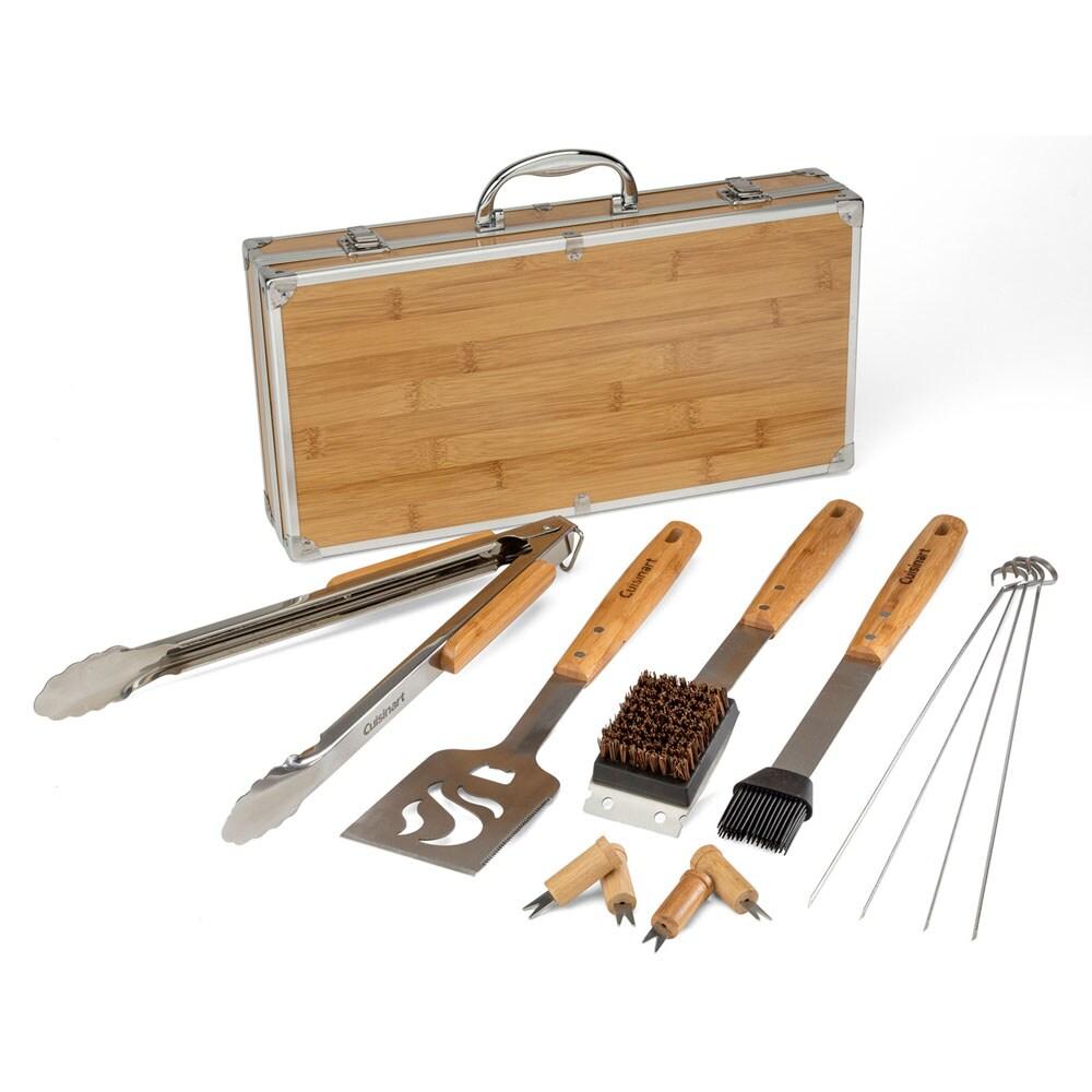 Cuisinart Cuisinart 13 Piece Bamboo Grilling Tool Set