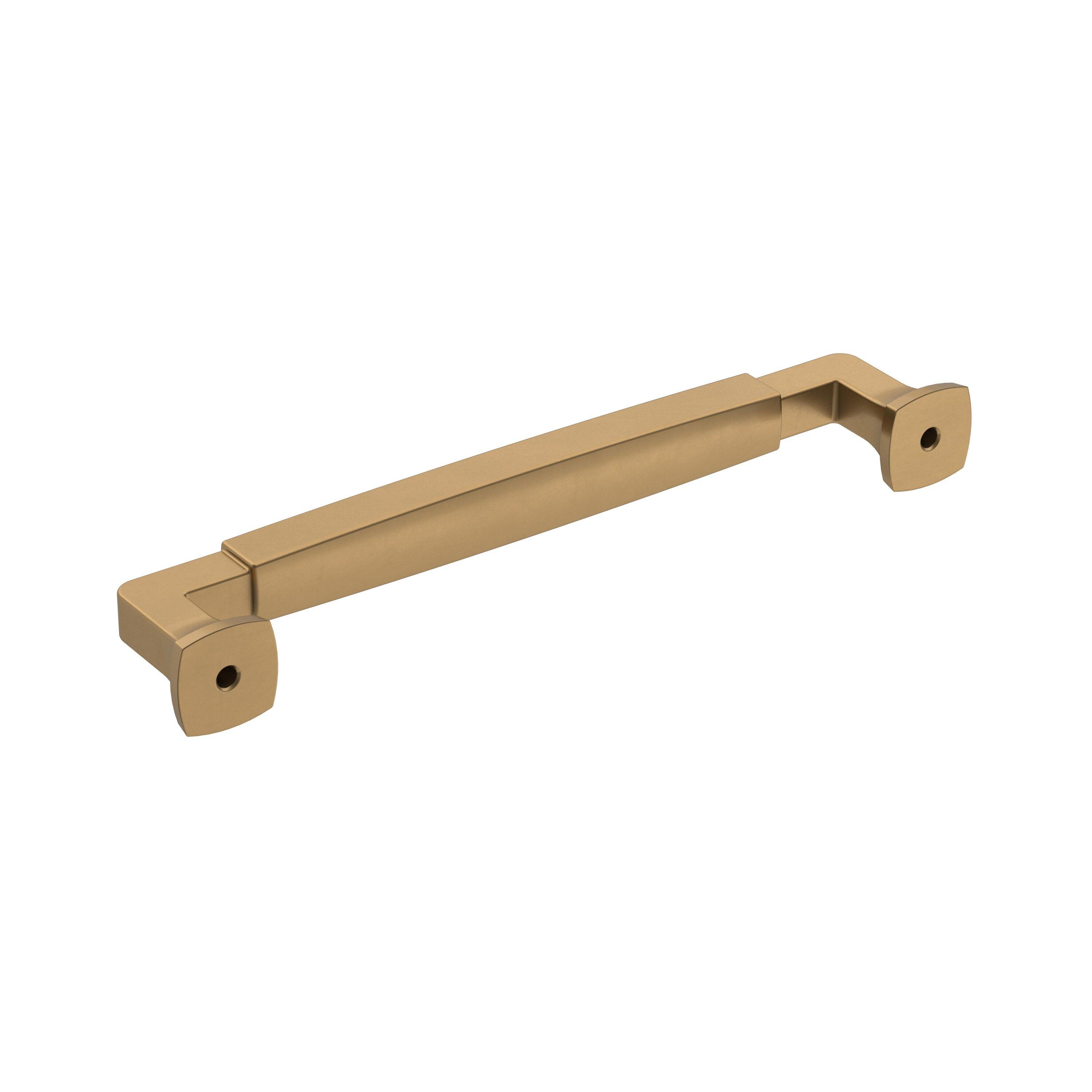 Amerock Stature 6-5/16 inch (160mm) Center-to-Center Champagne Bronze Cabinet Pull