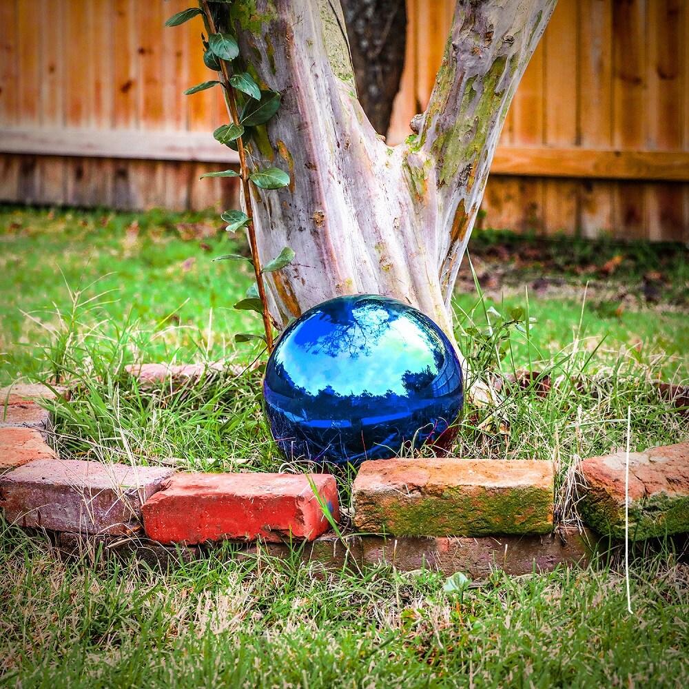 The Holiday Aisle® Champlain Metal Abstract Gazing Ball